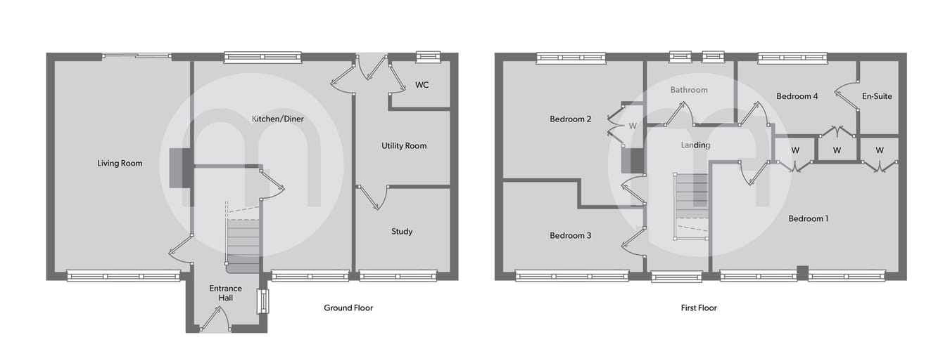 8, Hereward Way, Braintree floorplan