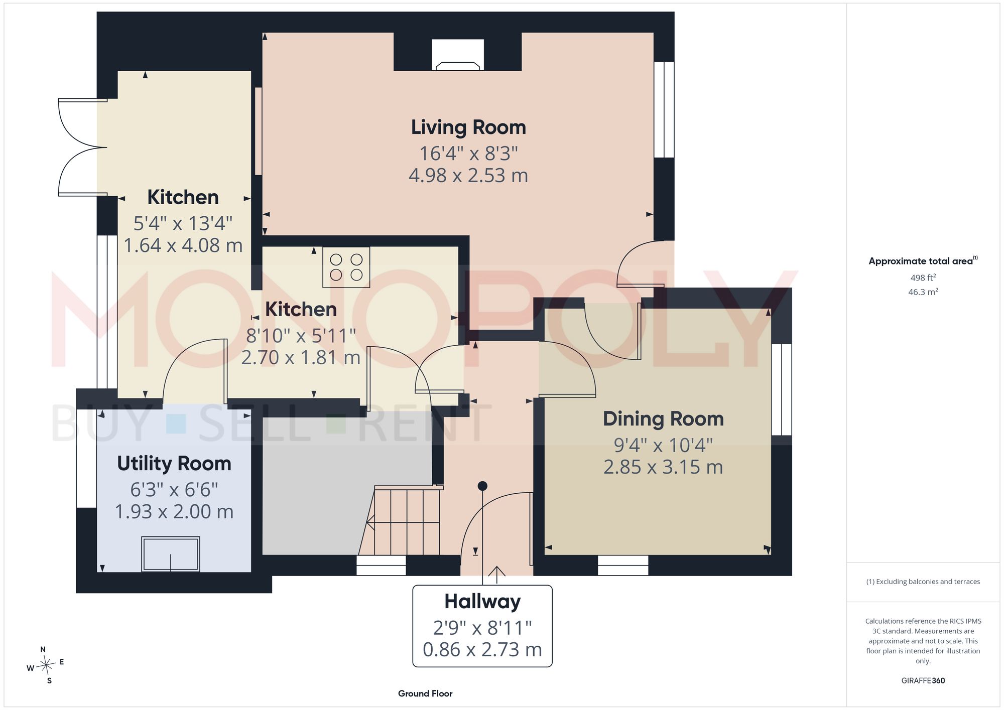 177 Chester Road, Wrexham floorplan