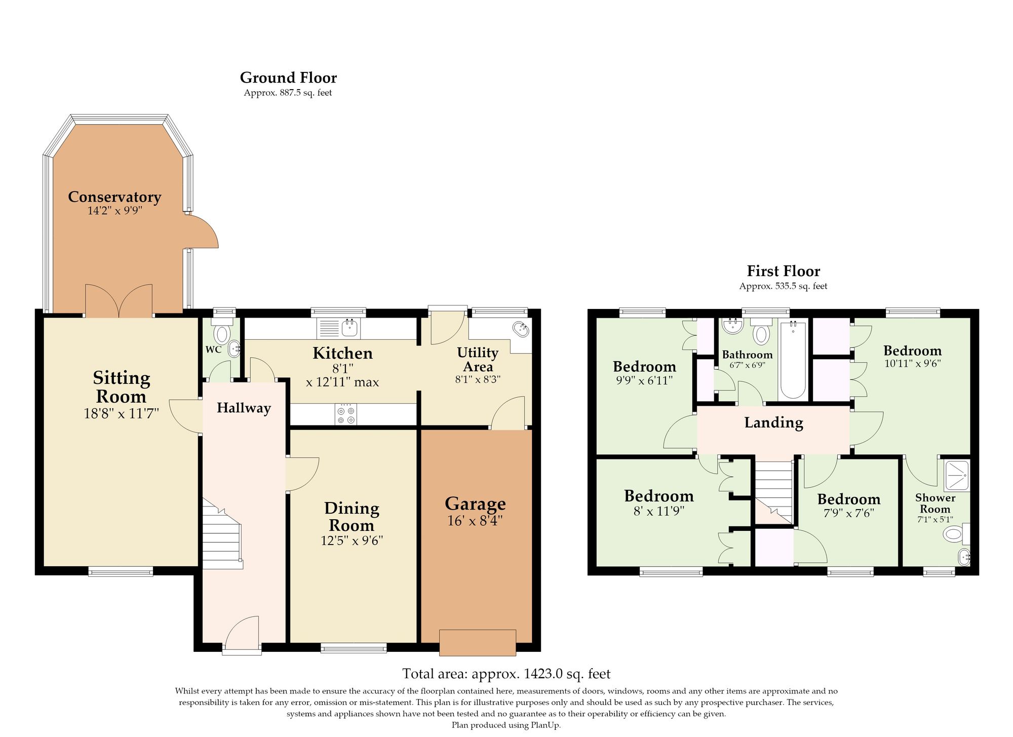 9 Cromarty Way, Great Yarmouth floorplan