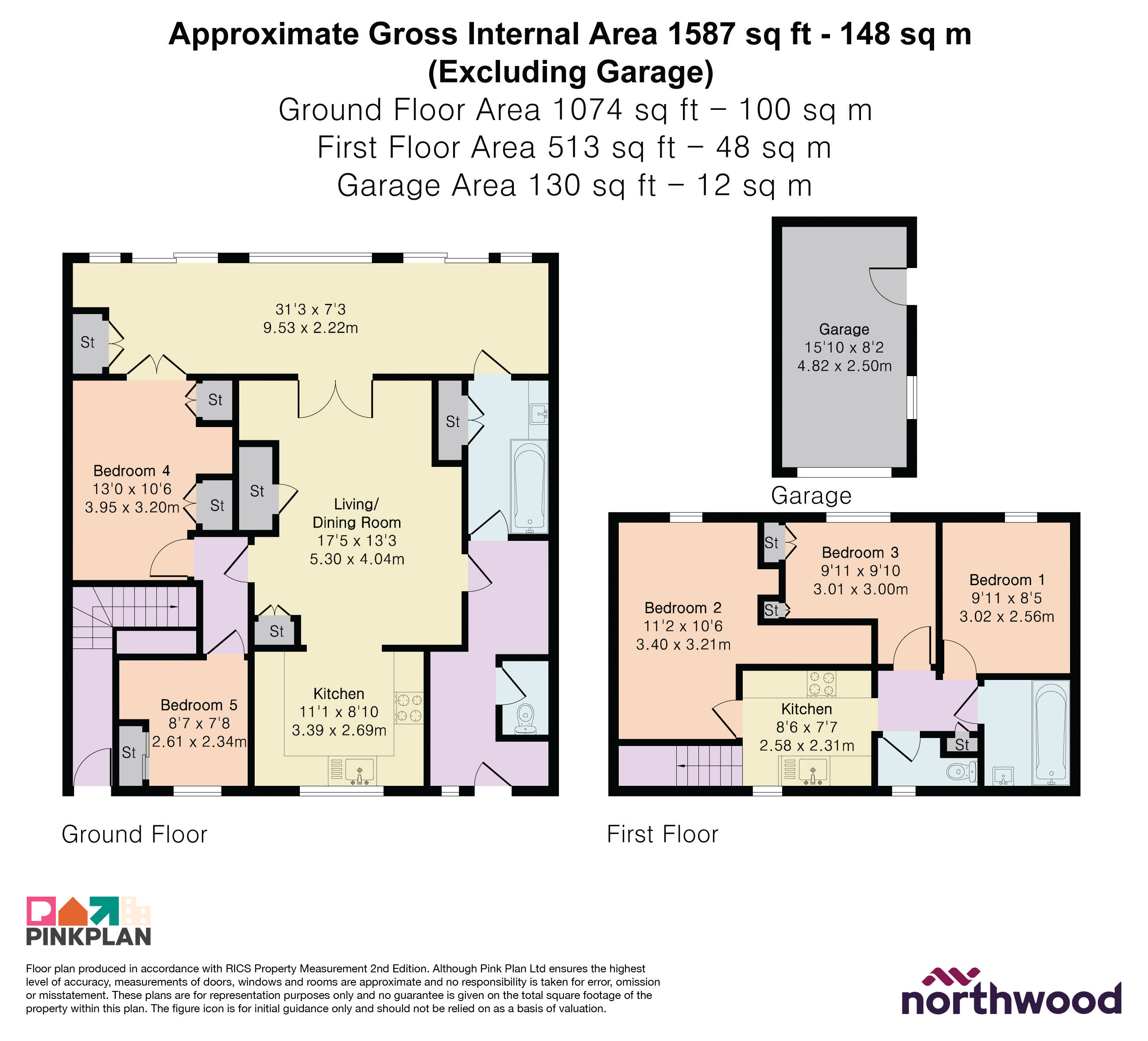 9 & 9B, Wallingford Walk, St Albans floorplan