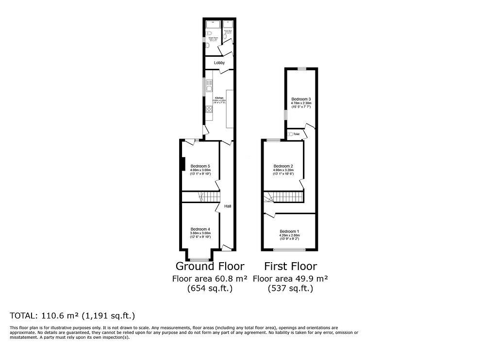 42, Frances Road, Birmingham floorplan