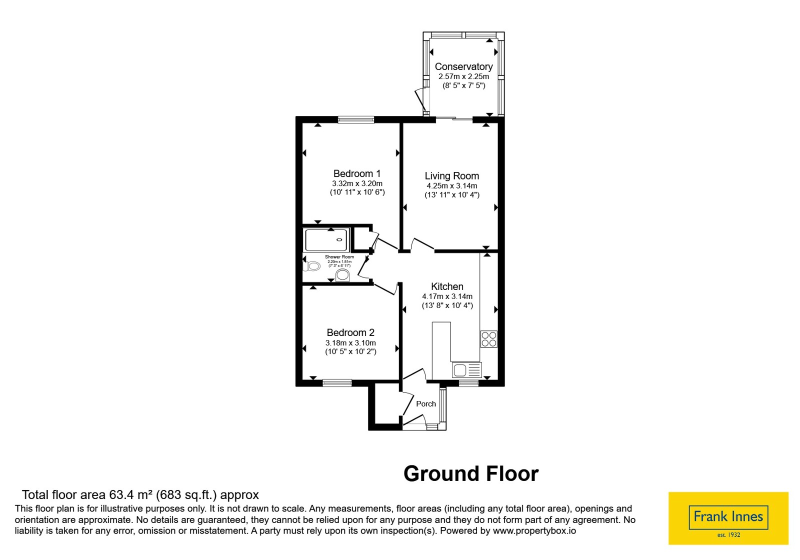 11, Windsor Court, Nottinghamshire floorplan