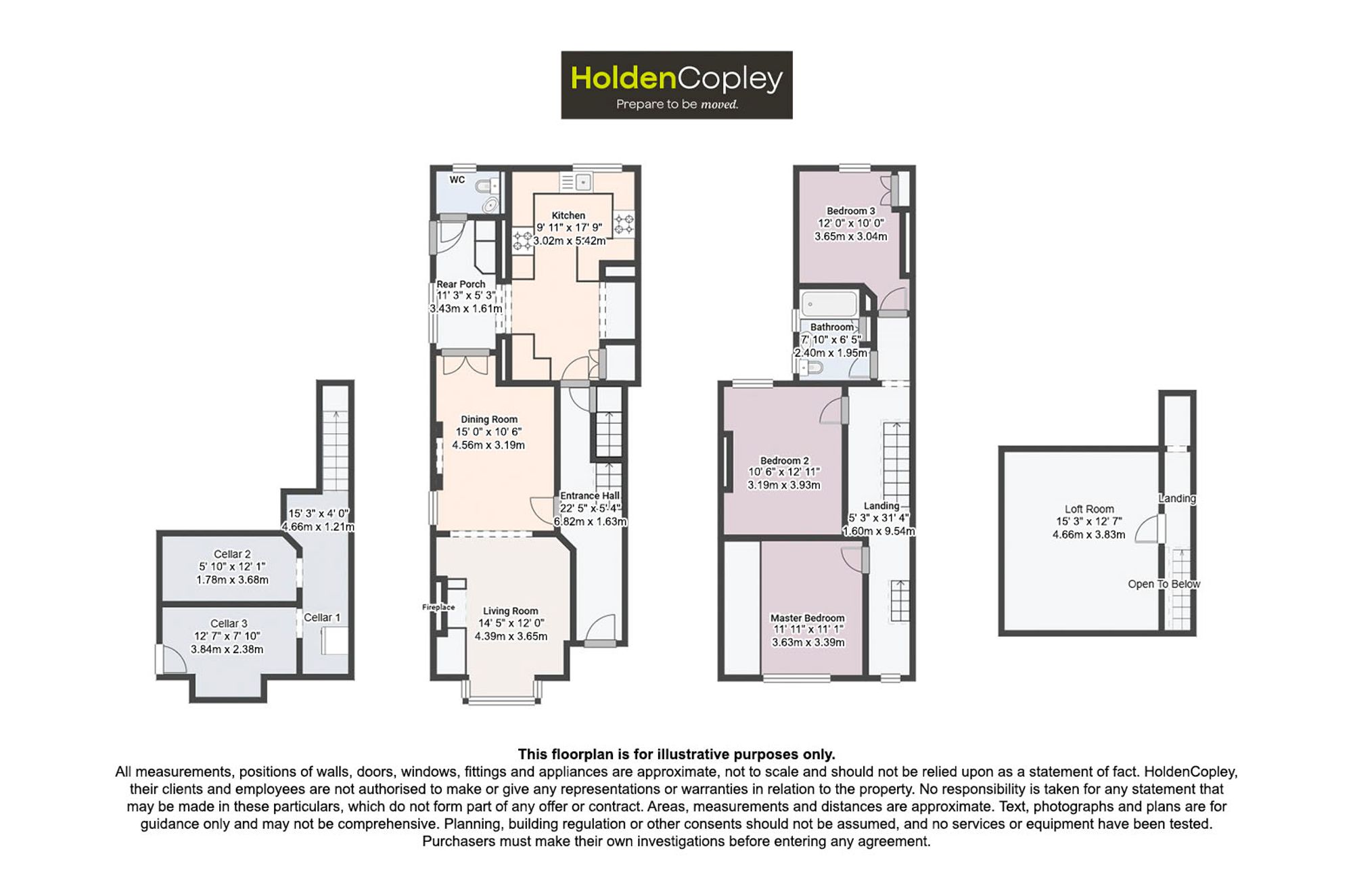 55 Sandford Road, Nottingham floorplan