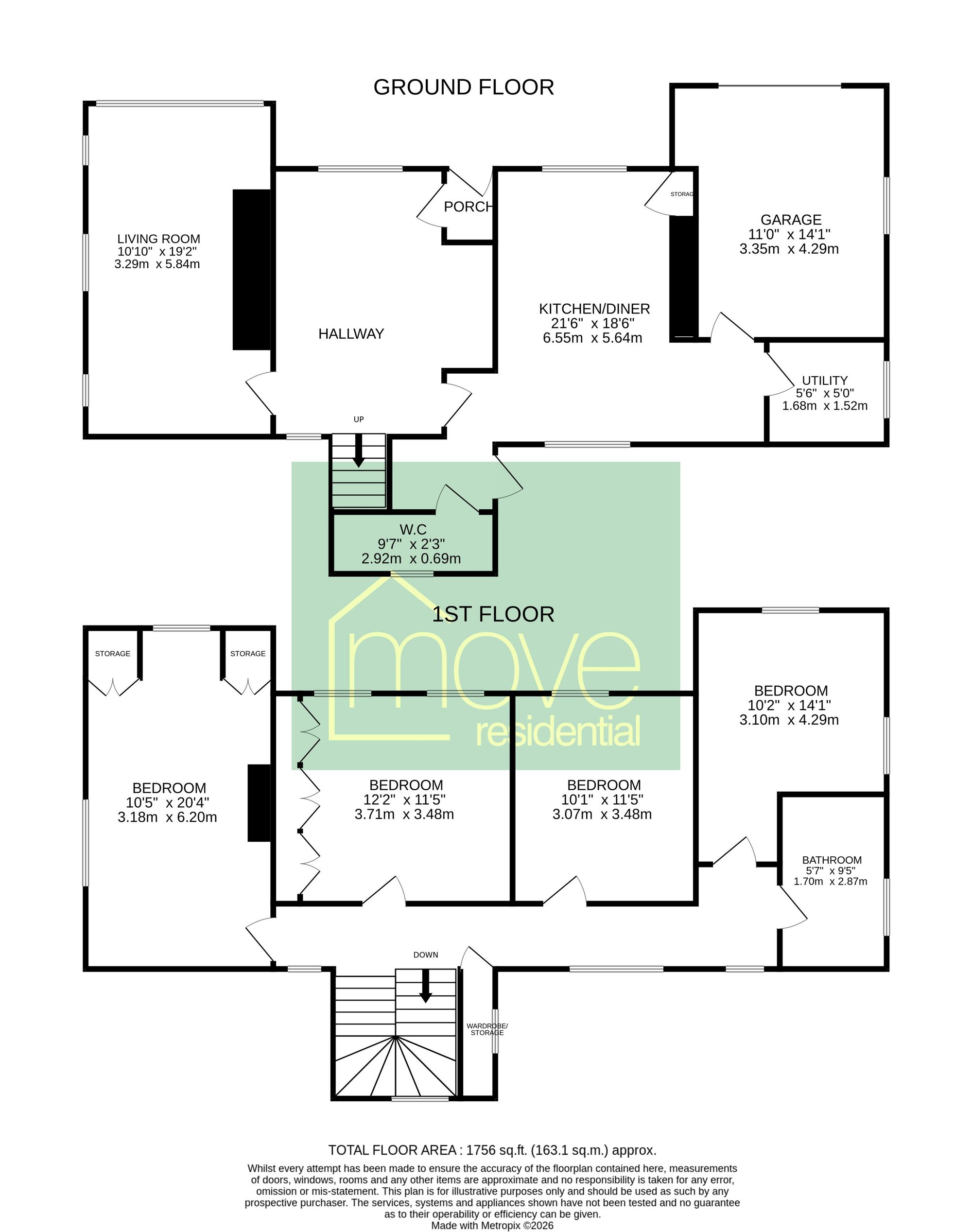 6 Rectory Lane, Wirral floorplan
