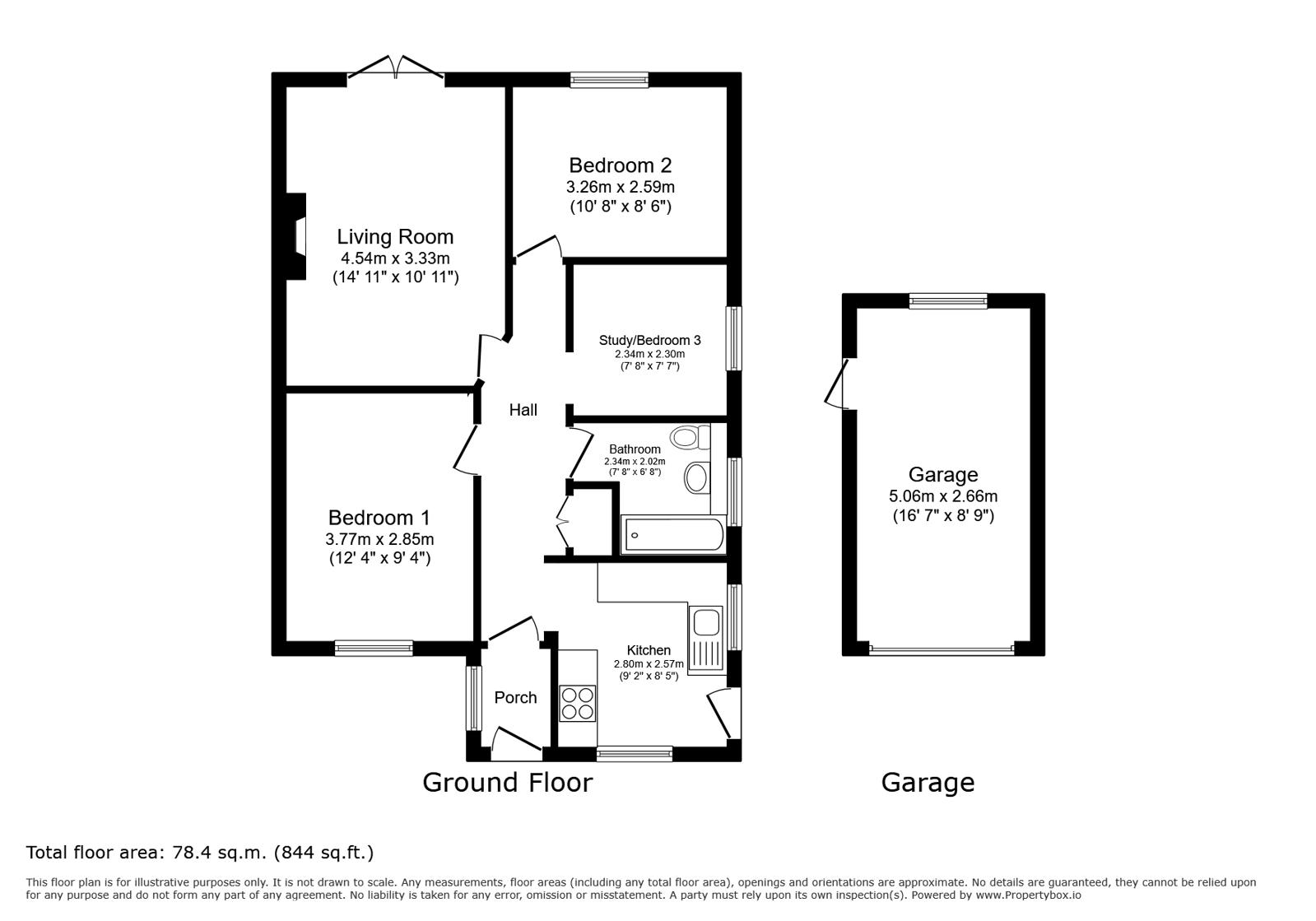 60, Napier Road, Berkshire floorplan