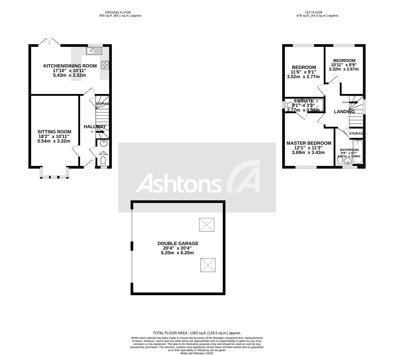 Crompton Way, Lowton, Warrington WA3, 3 bedroom detached house for sale