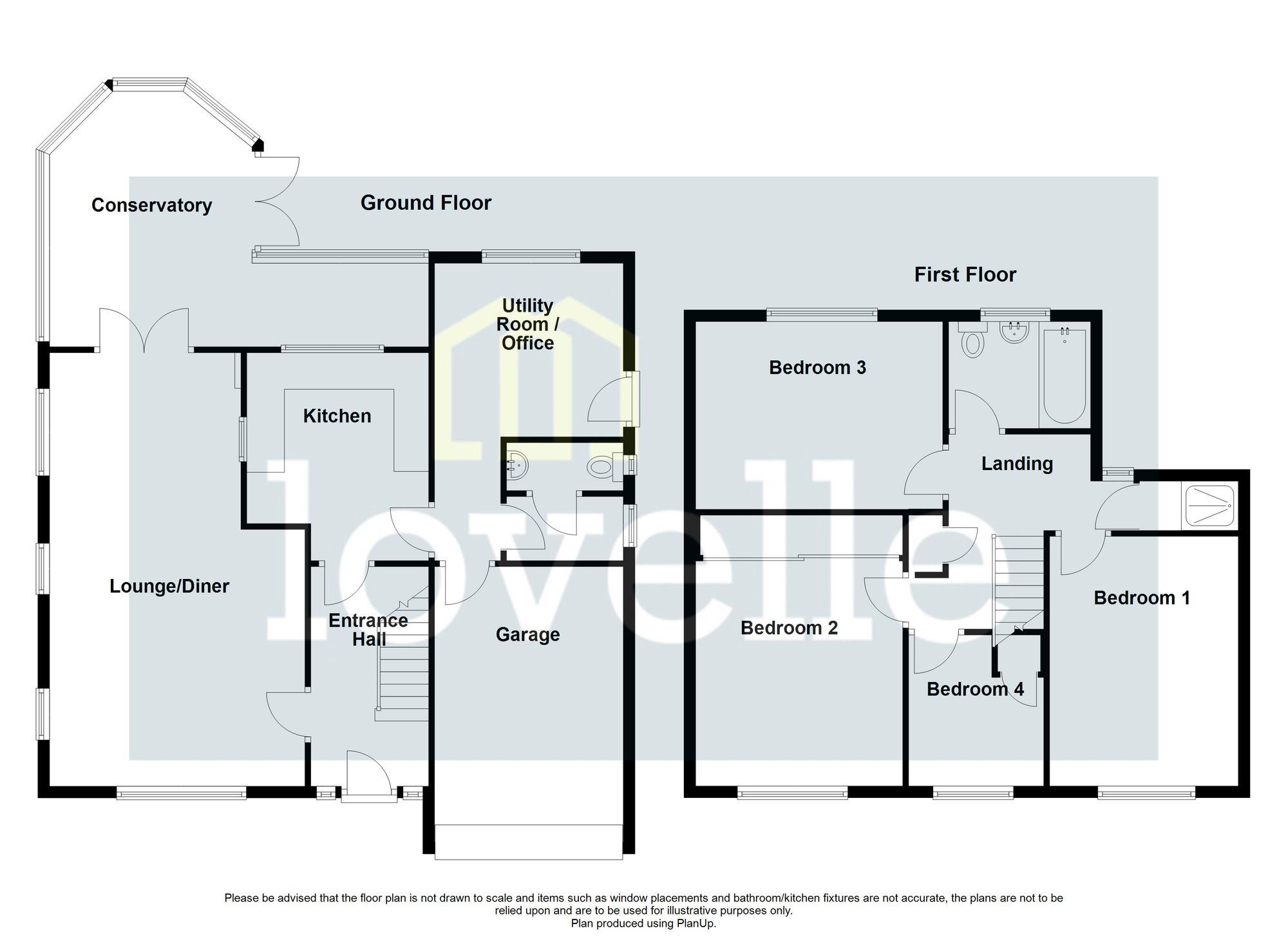 26 Elm Drive, Louth floorplan