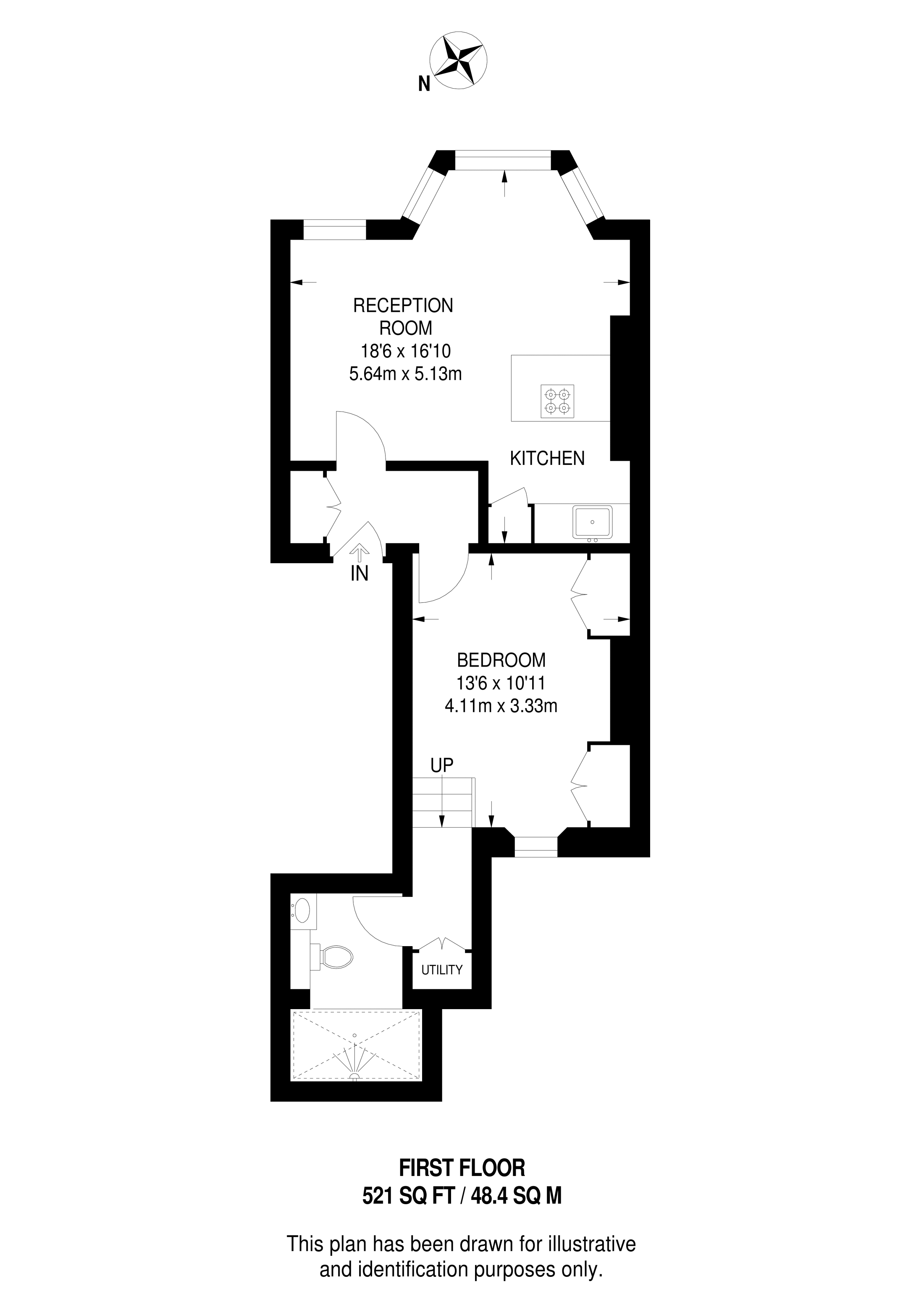 Willoughby Road, Hampstead floorplan