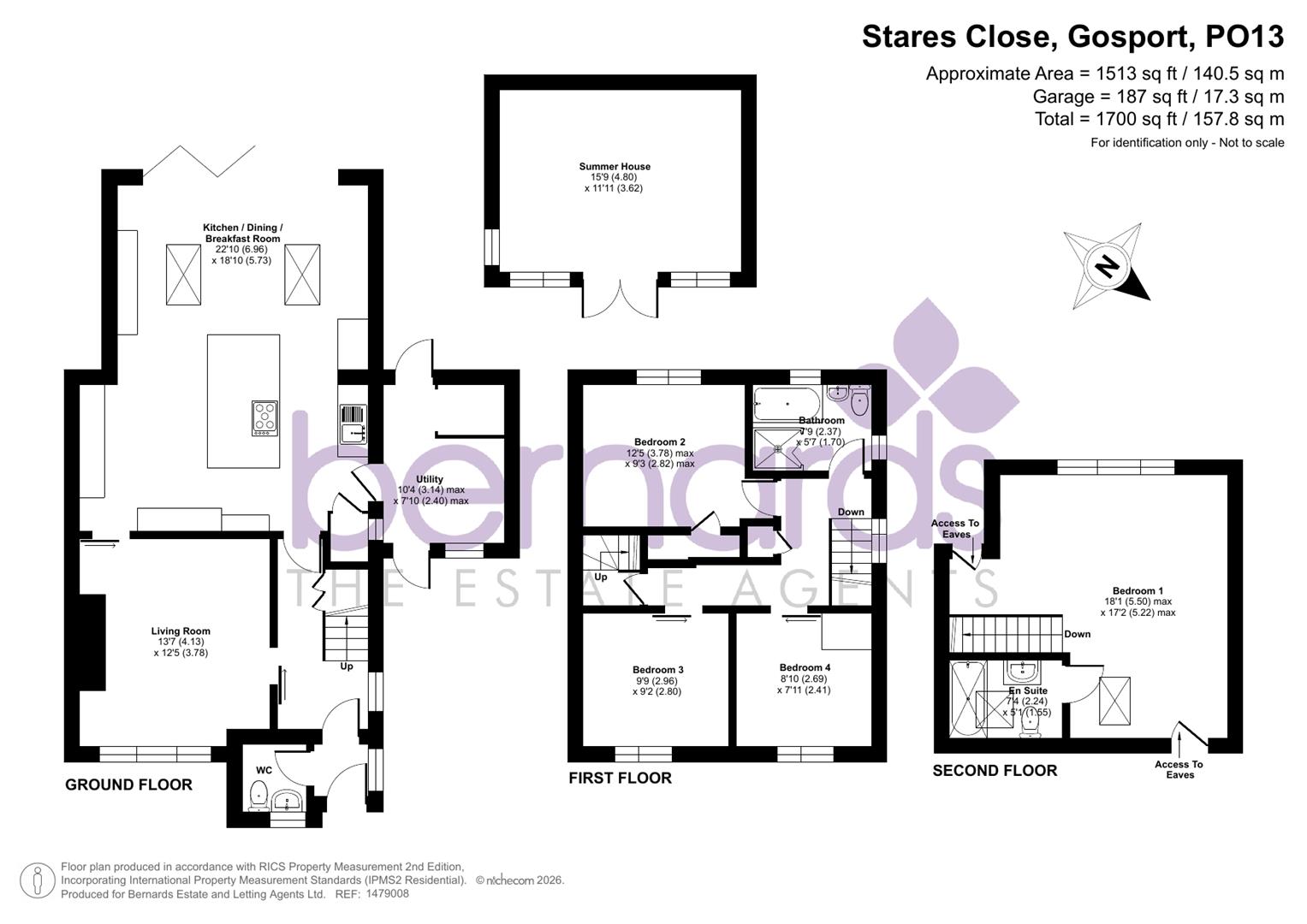2, Stares Close, Gosport floorplan