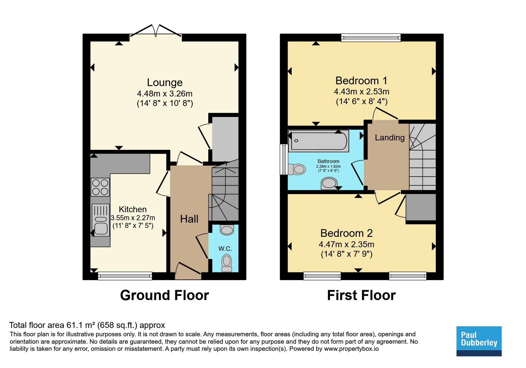 387, Dudley Road, Wolverhampton floorplan