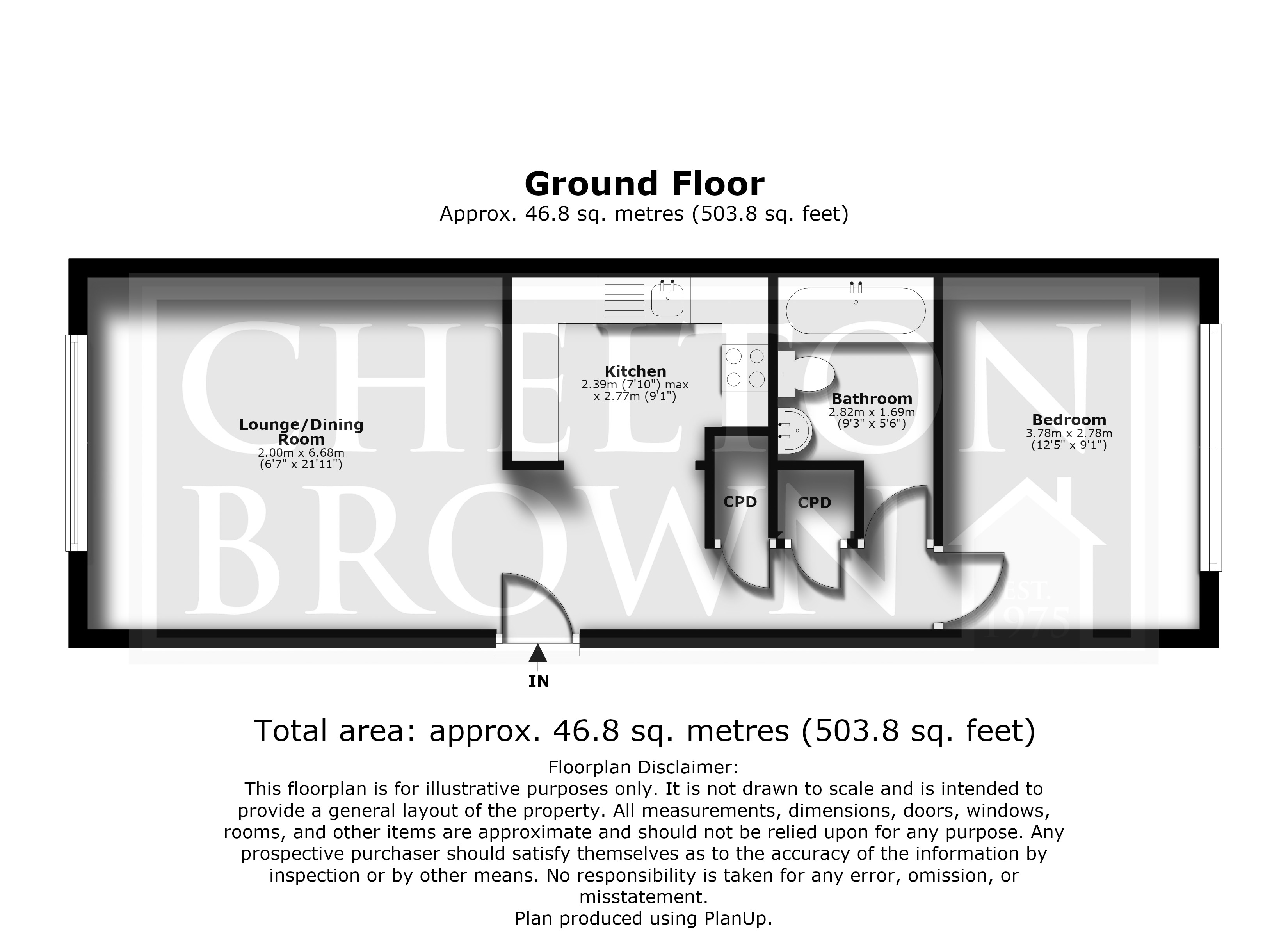London Road, Northamptonshire floorplan