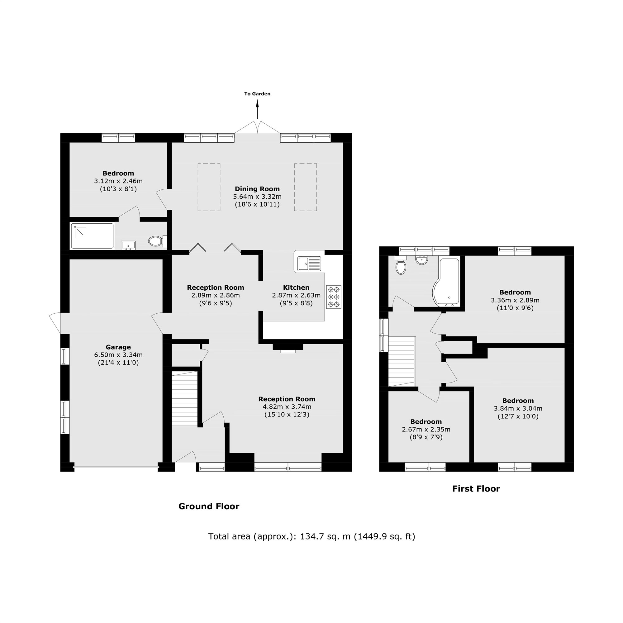 7, Howard Close, Sunbury-On-Thames floorplan