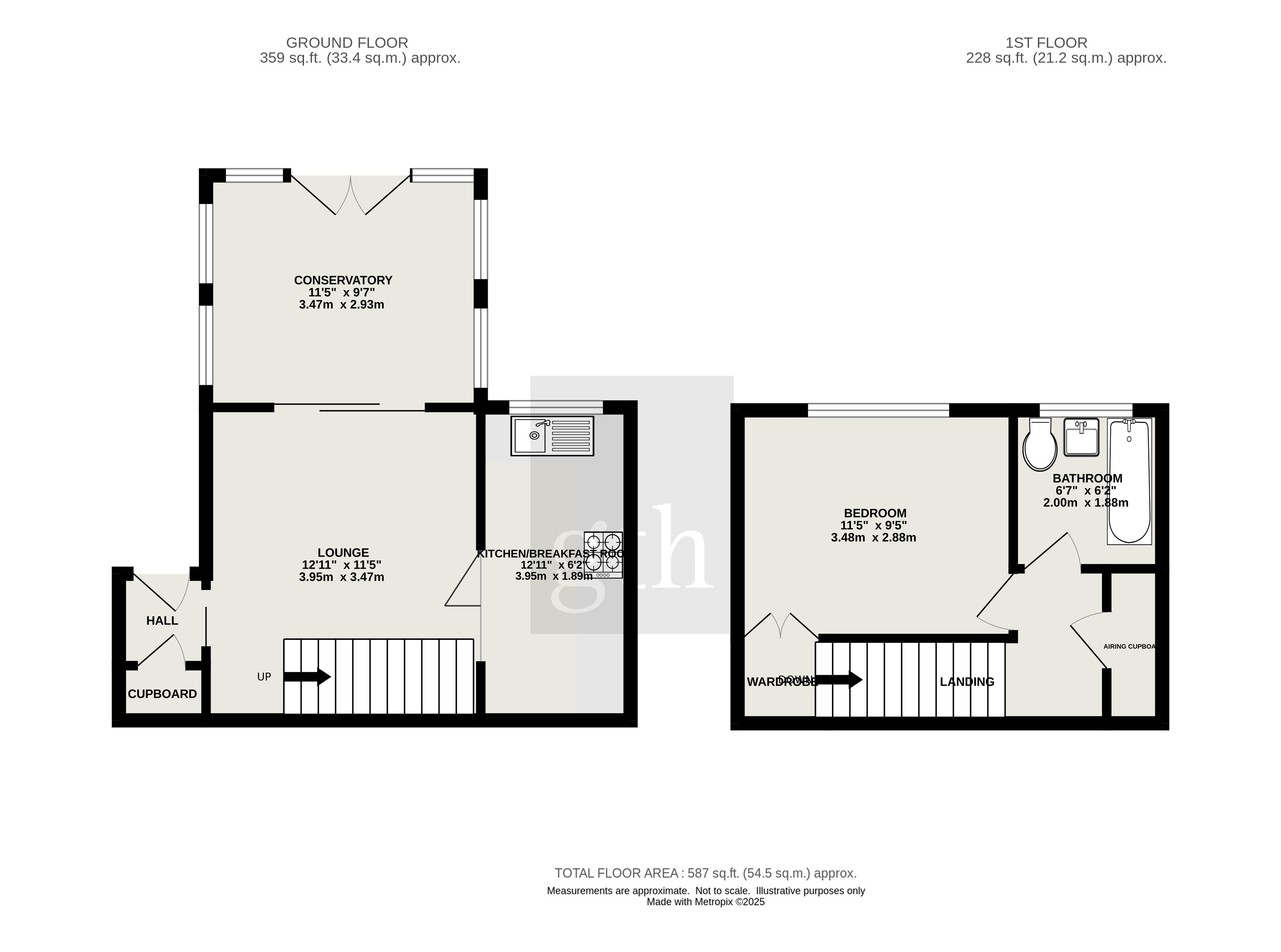 136, Marine Drive, Somerset floorplan
