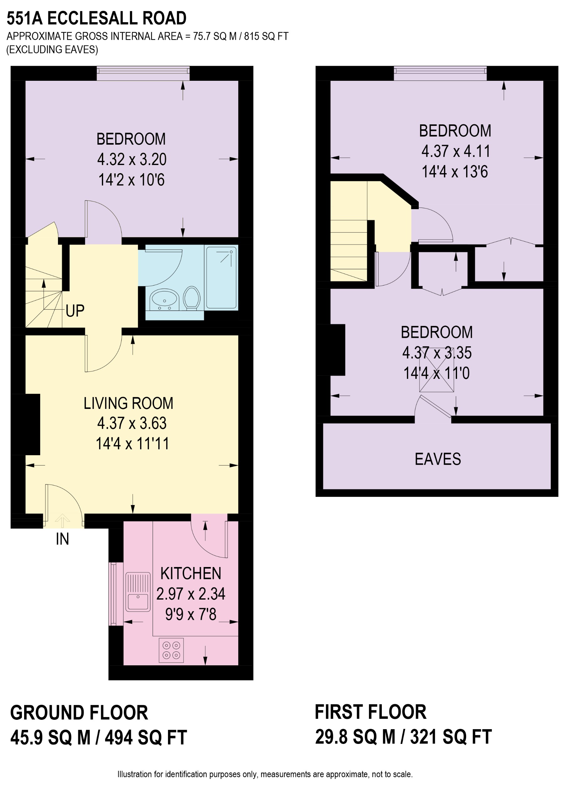 551a, Ecclesall Road, Sheffield floorplan