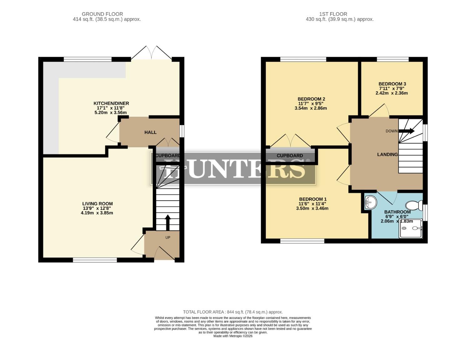 4, Birch Avenue, Brigg floorplan