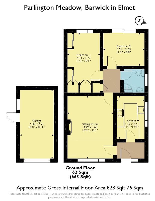 2 Bedrooms Detached house for sale in Parlington Meadow, Barwick In Elmet, Leeds LS15