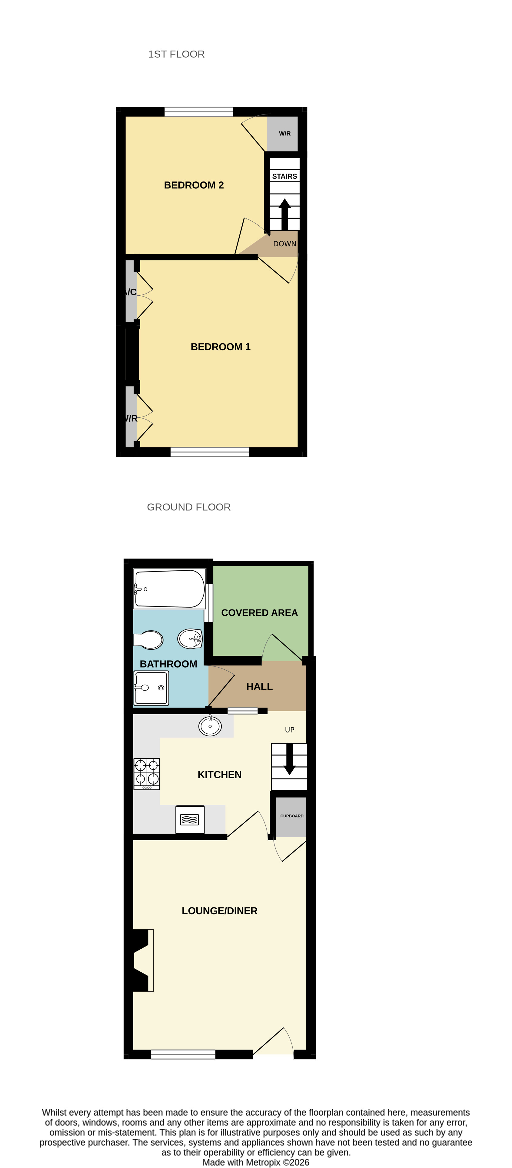 33, Main Street, Martock floorplan