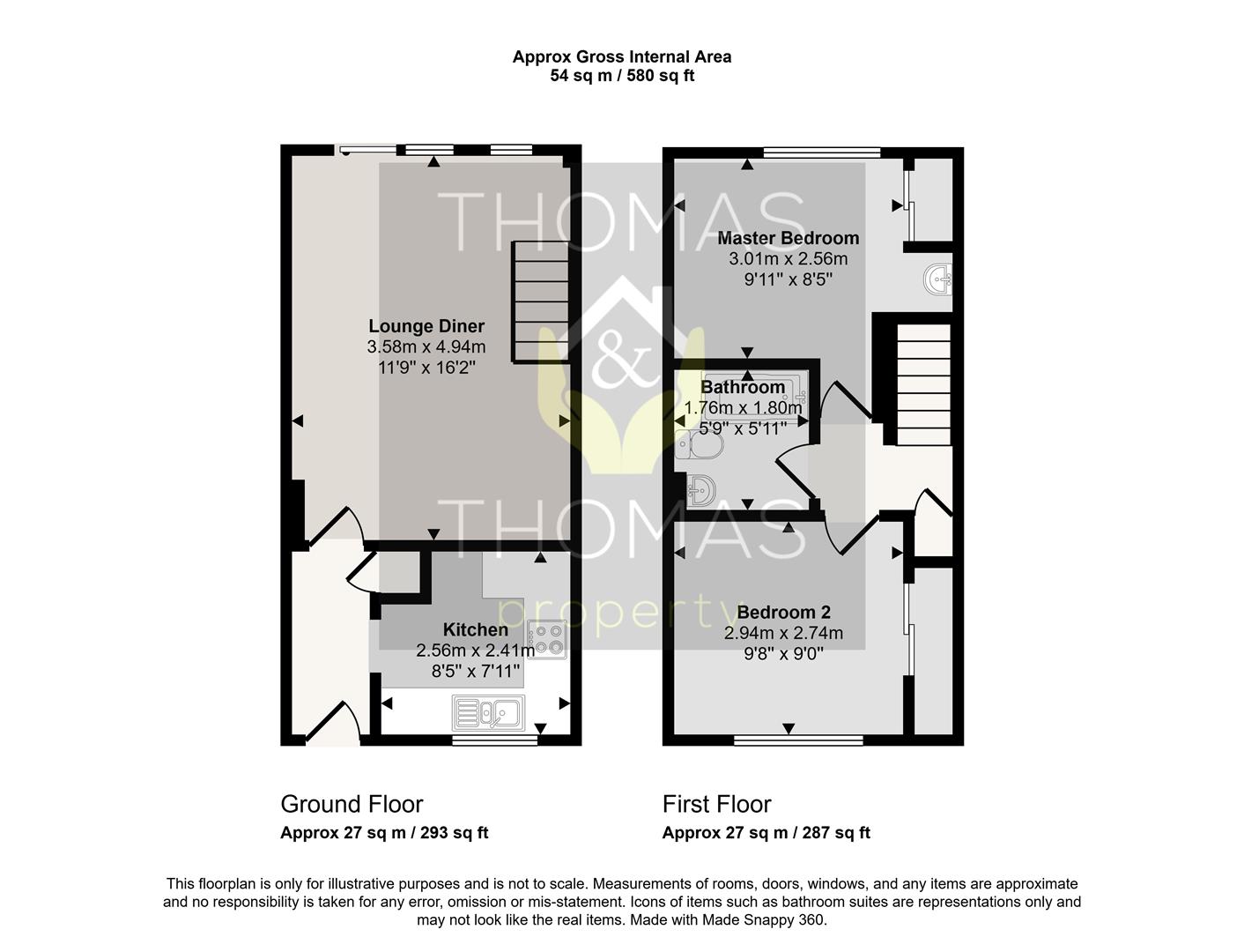 69, Wharfdale Way, Gloucester floorplan
