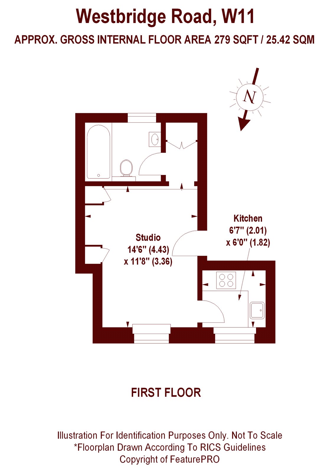 0 Bedrooms Studio to rent in Westbridge Road, London SW11