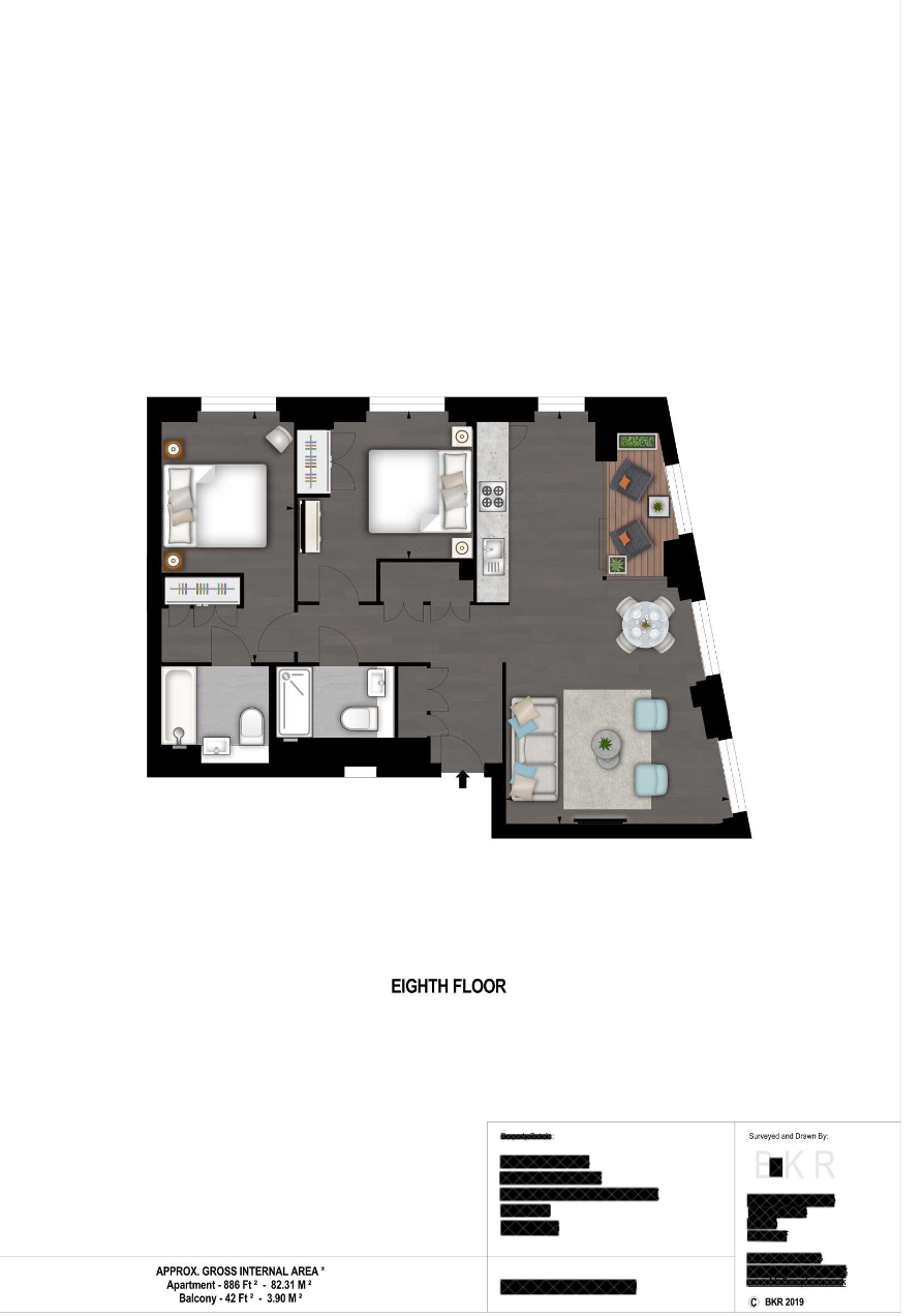 6, Charles Clowes Walk, London floorplan