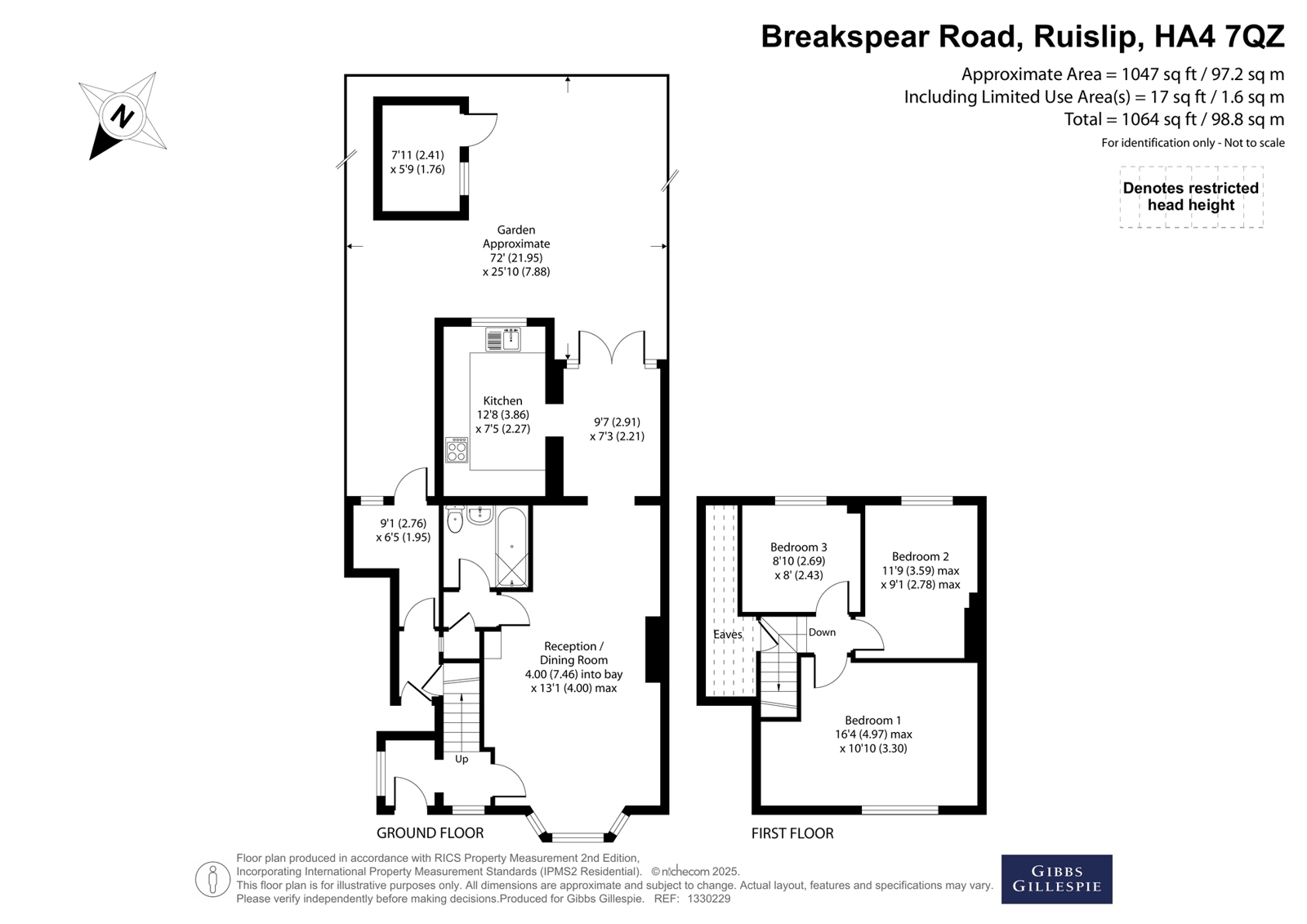 48, Breakspear Road, Ruislip floorplan