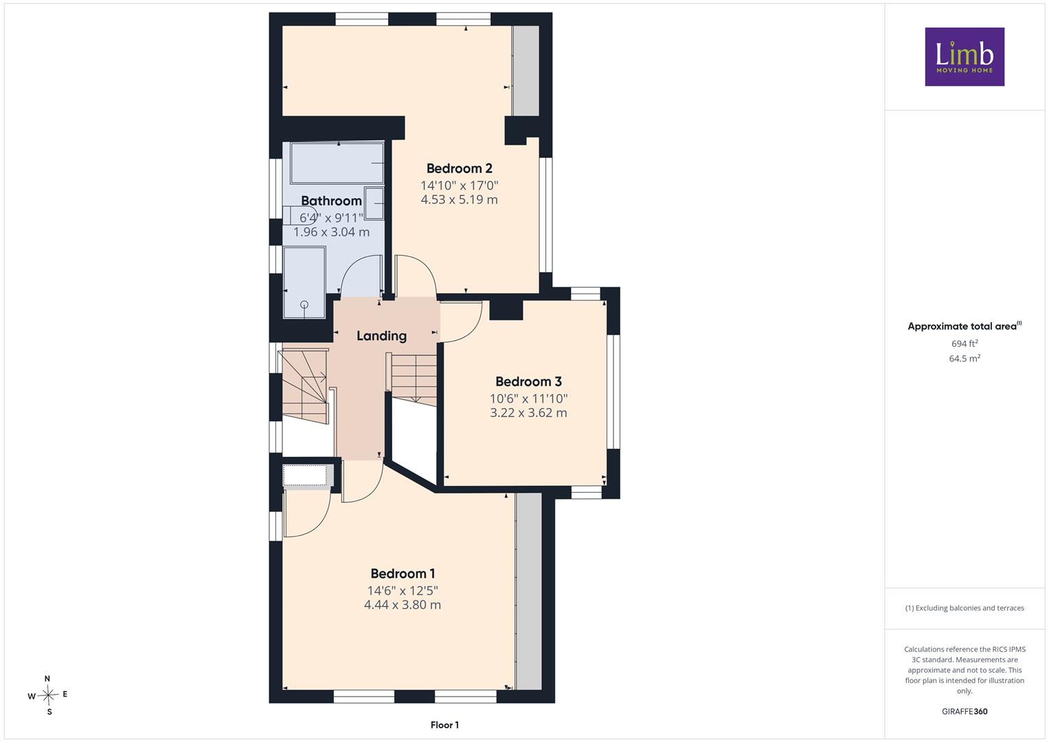 72, Southwood Road, Cottingham floorplan