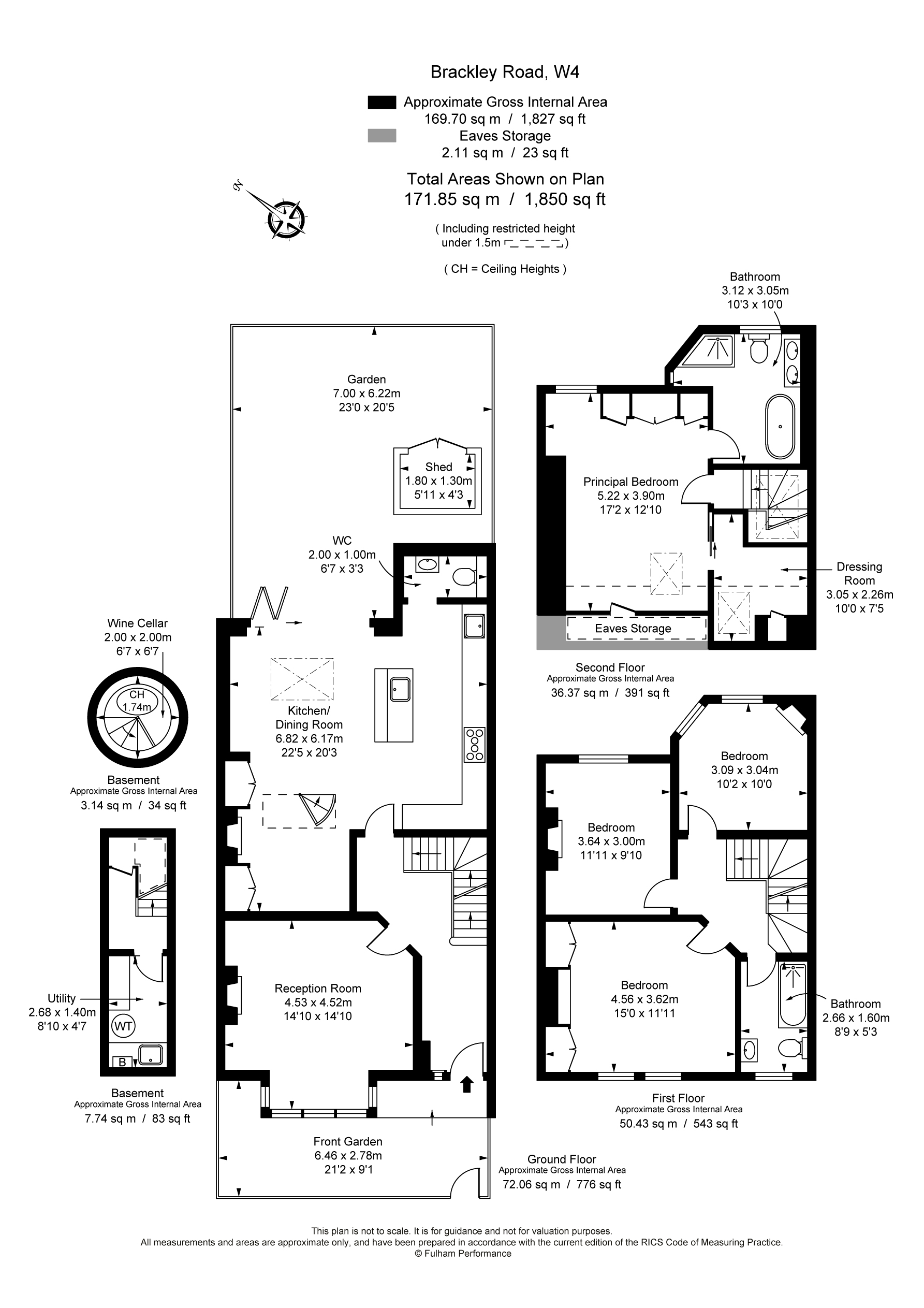 Brackley Road, London floorplan