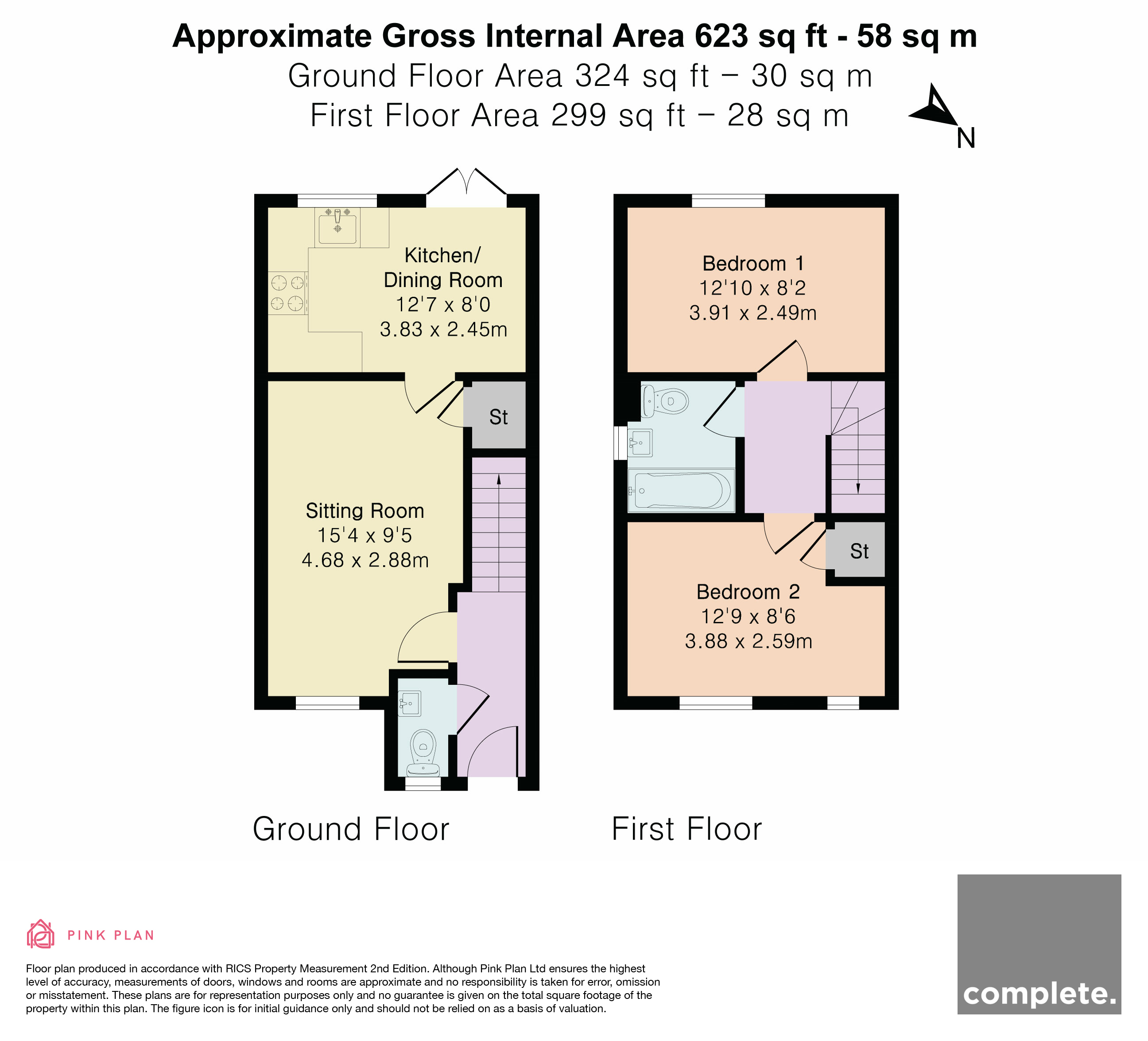 15, Morgan Sweet, Exeter floorplan