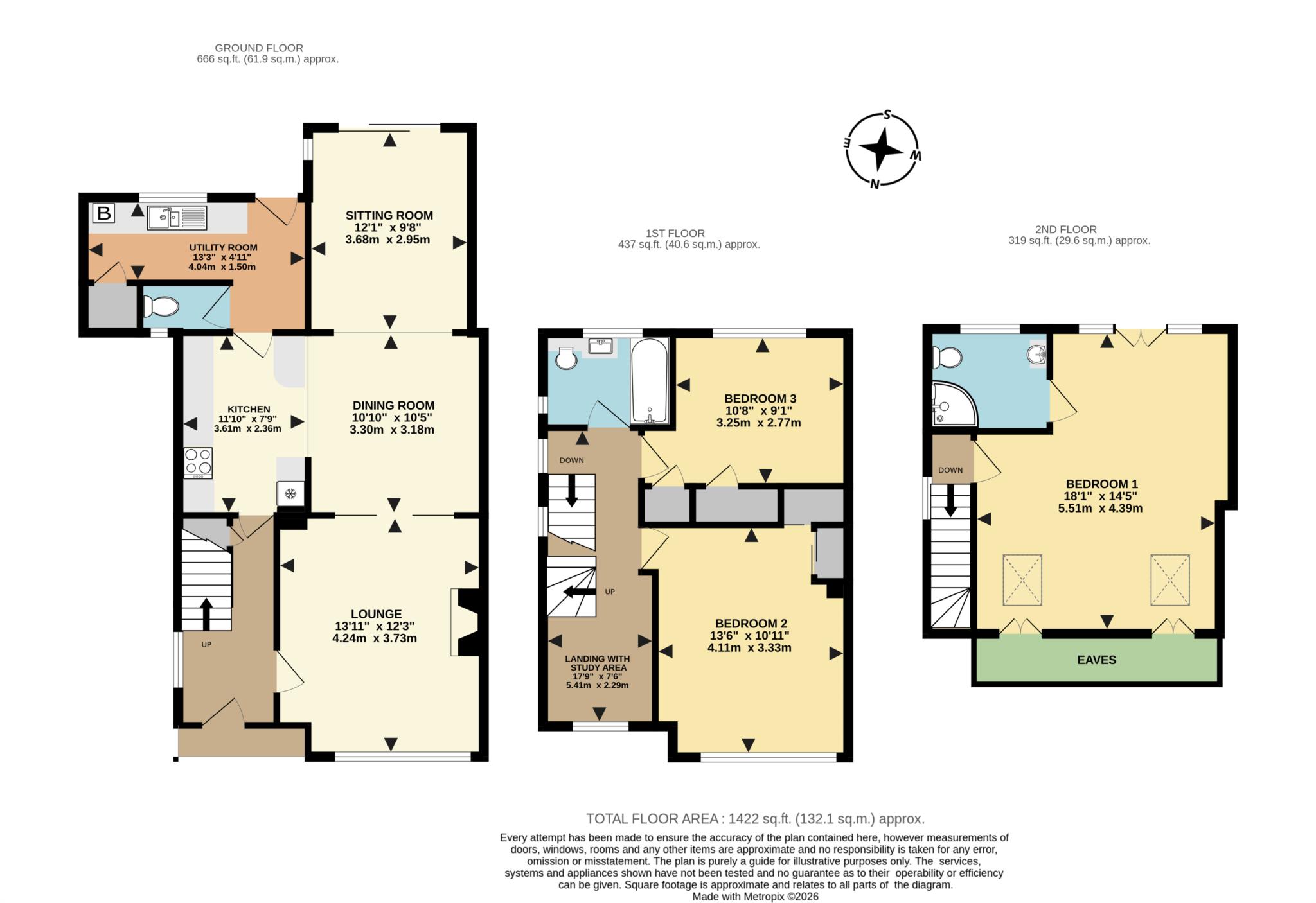 42, Sevenoaks Road, Reading floorplan