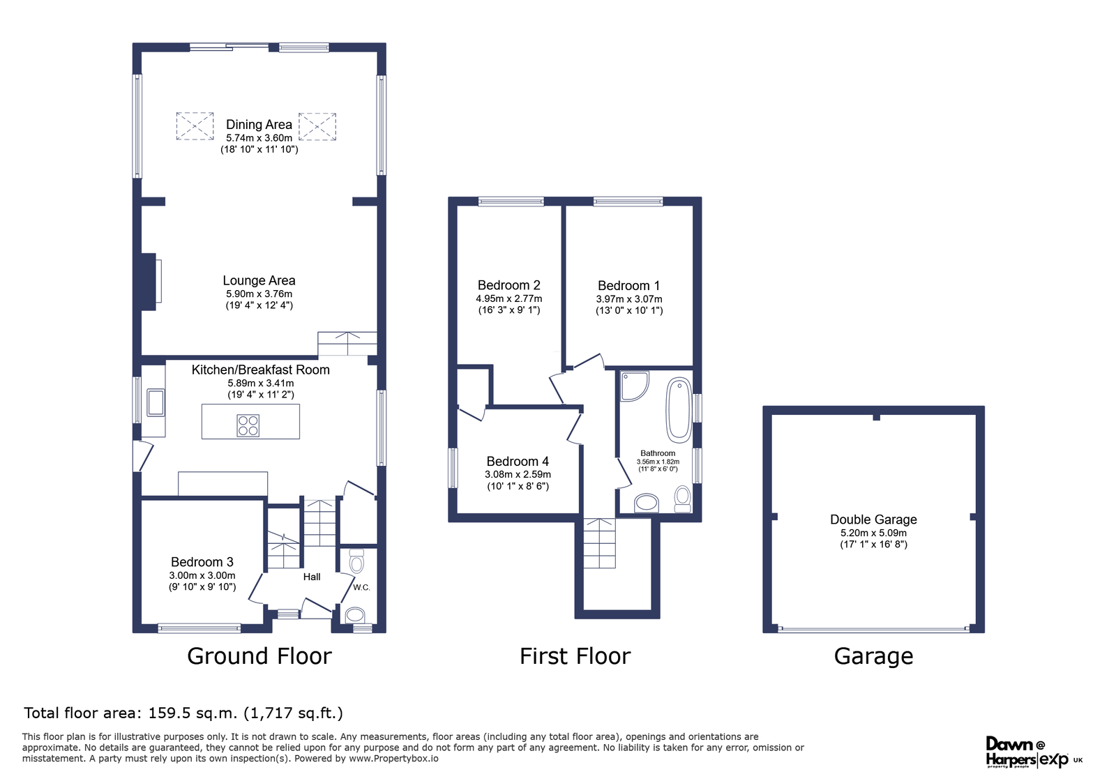 28, Nursery Park, Ashington floorplan