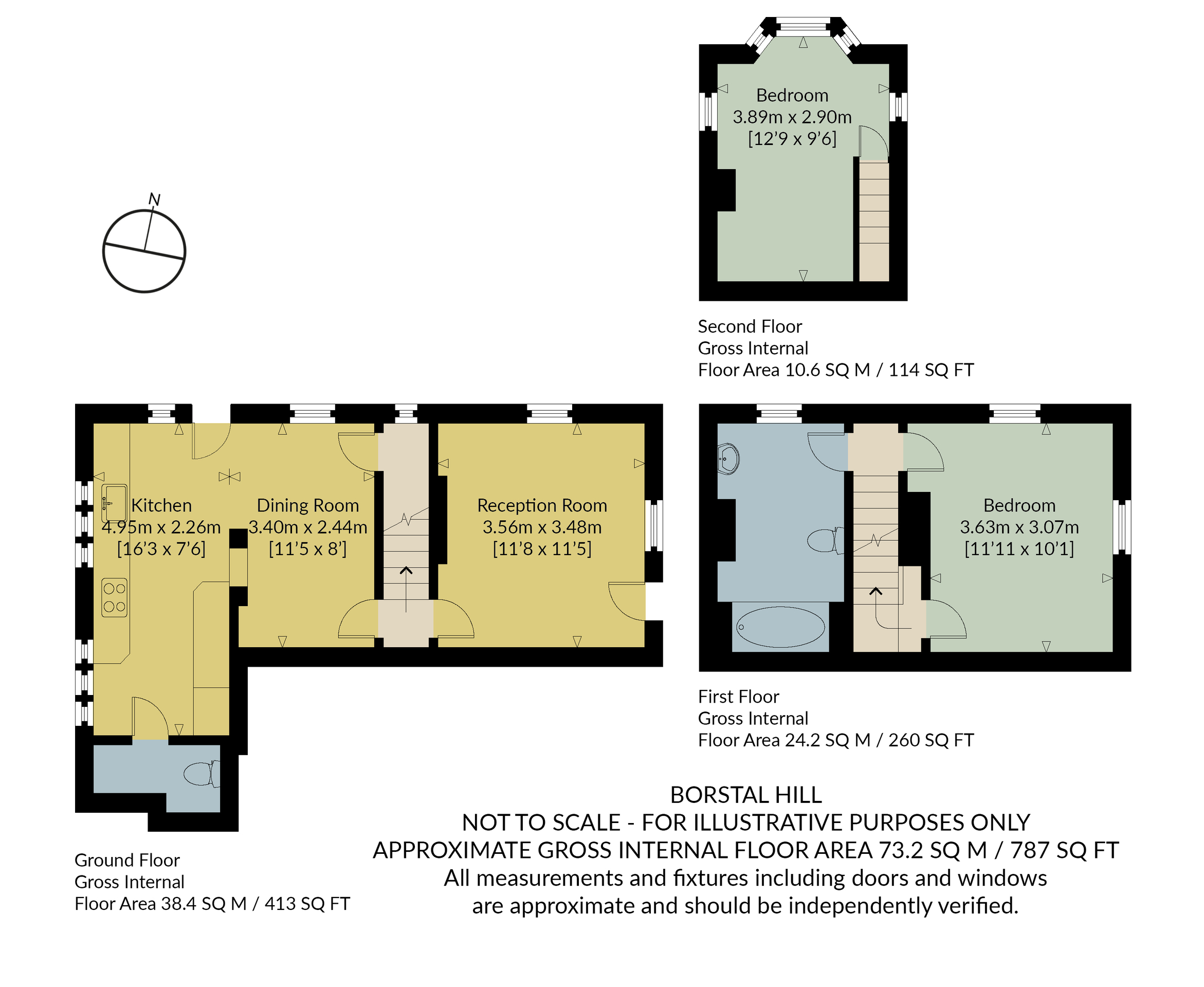 82a Borstal Hill, Whitstable floorplan