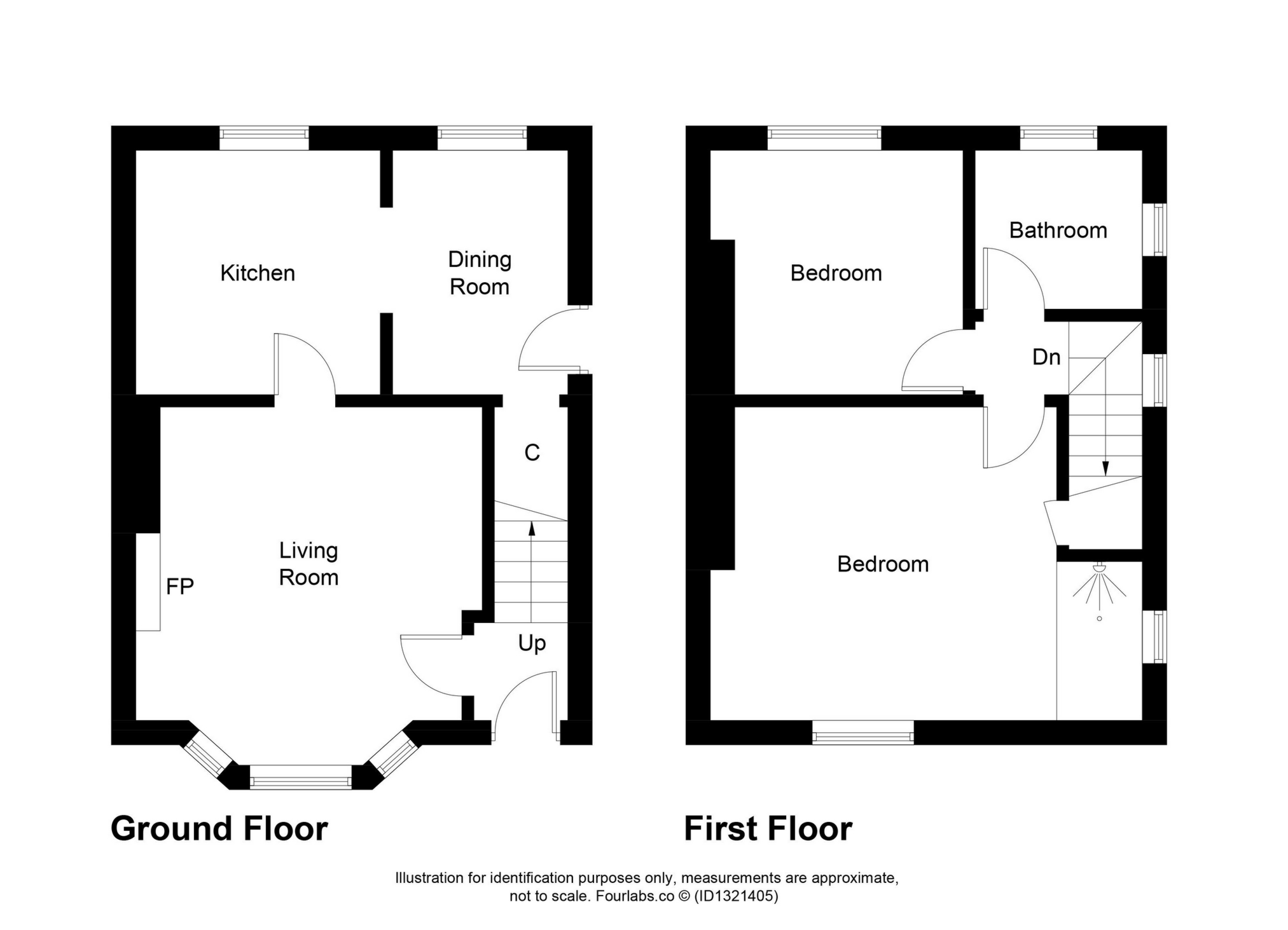 19, Back Dykes Terrace, Cupar floorplan
