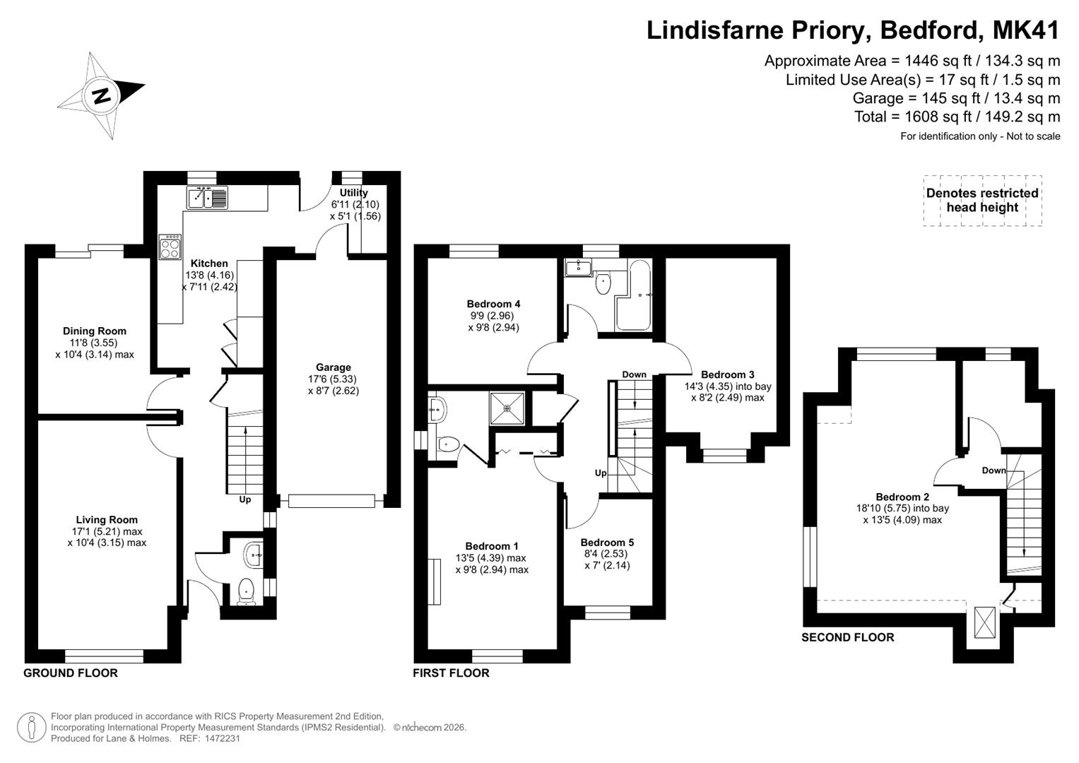 29, Lindisfarne Priory, Bedford floorplan
