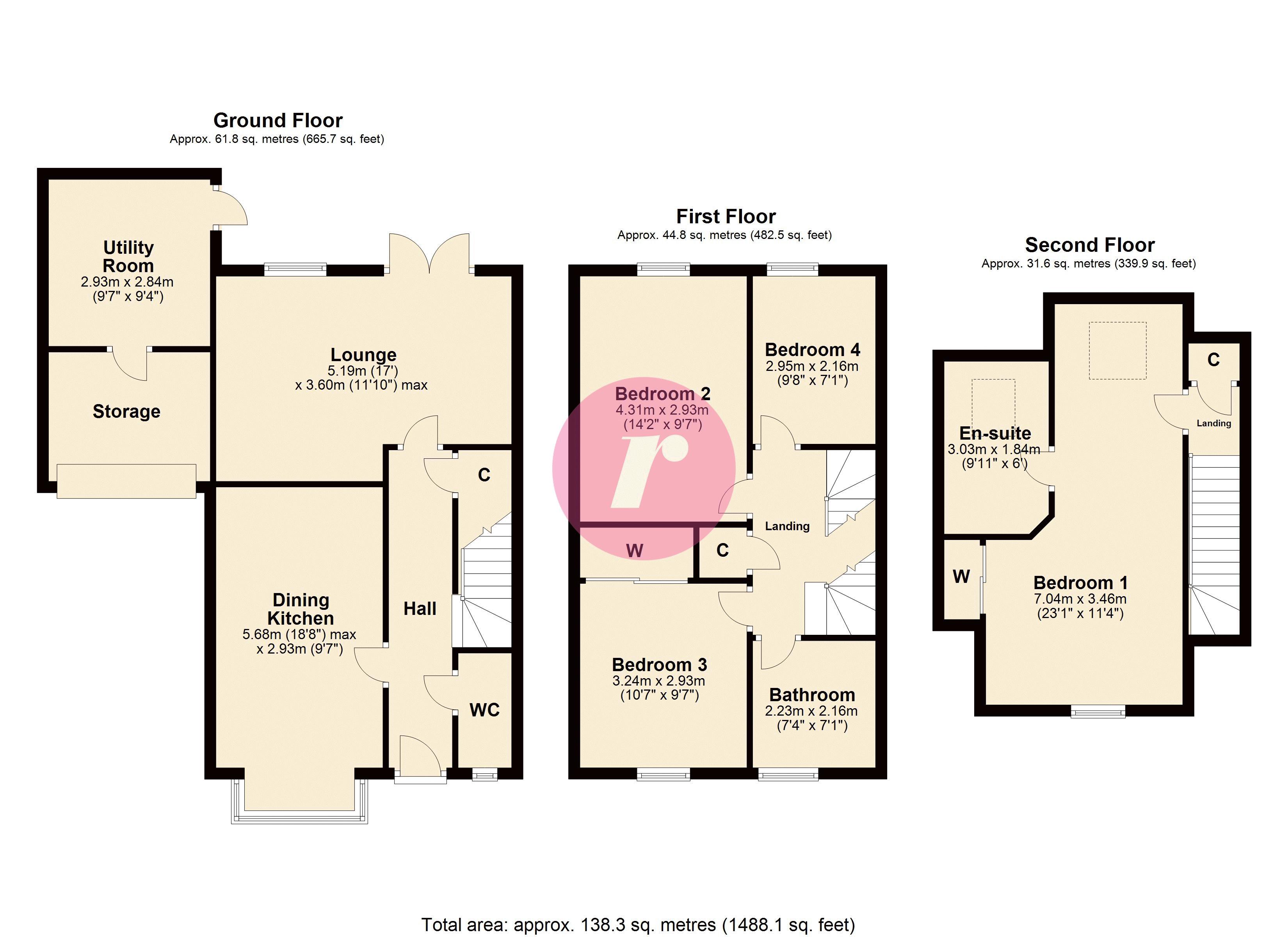 BRIDGEFOLD ROAD, Spotland, Rochdale, OL11 5BP floorplan