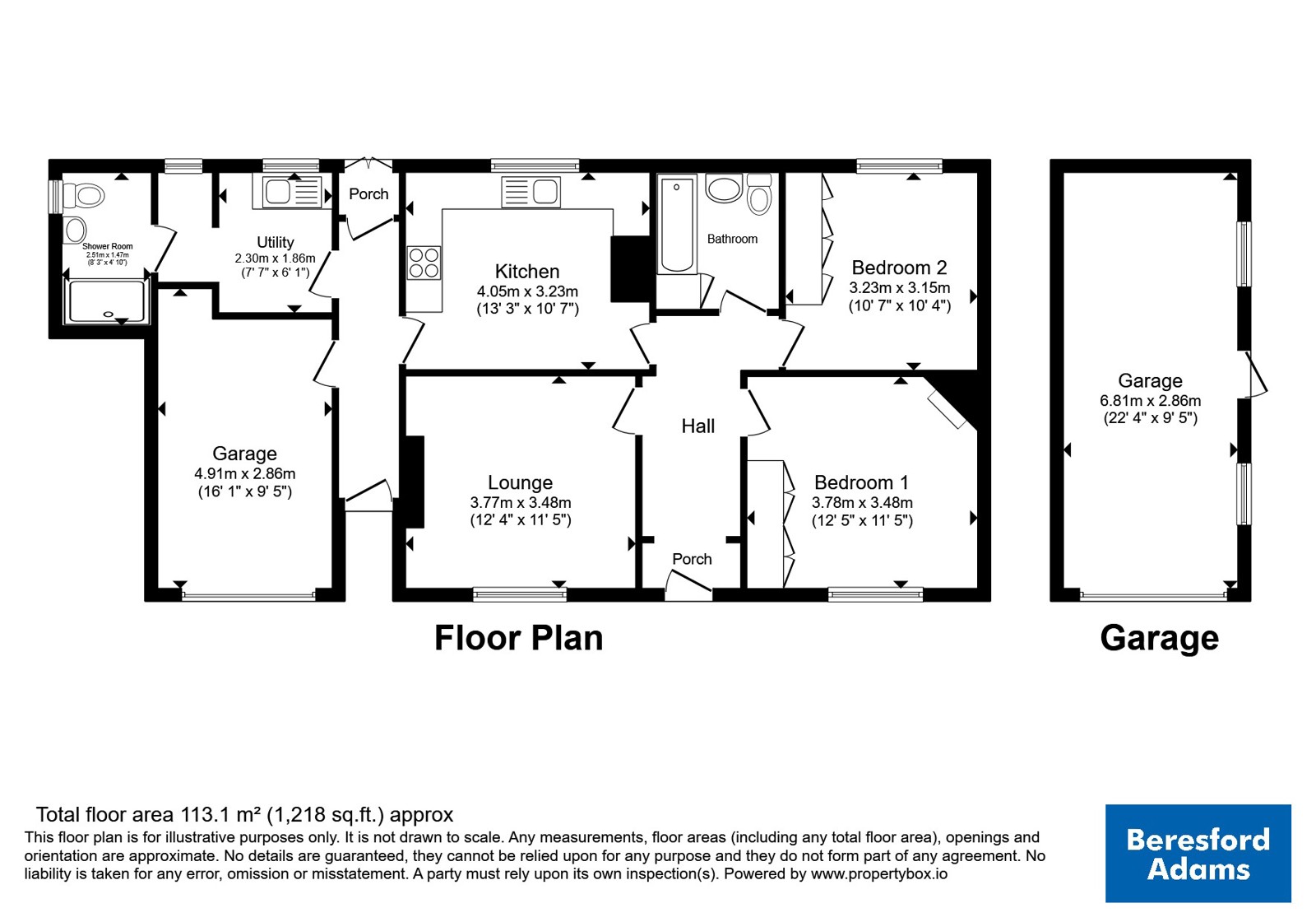34, Chambers Lane, Mold floorplan