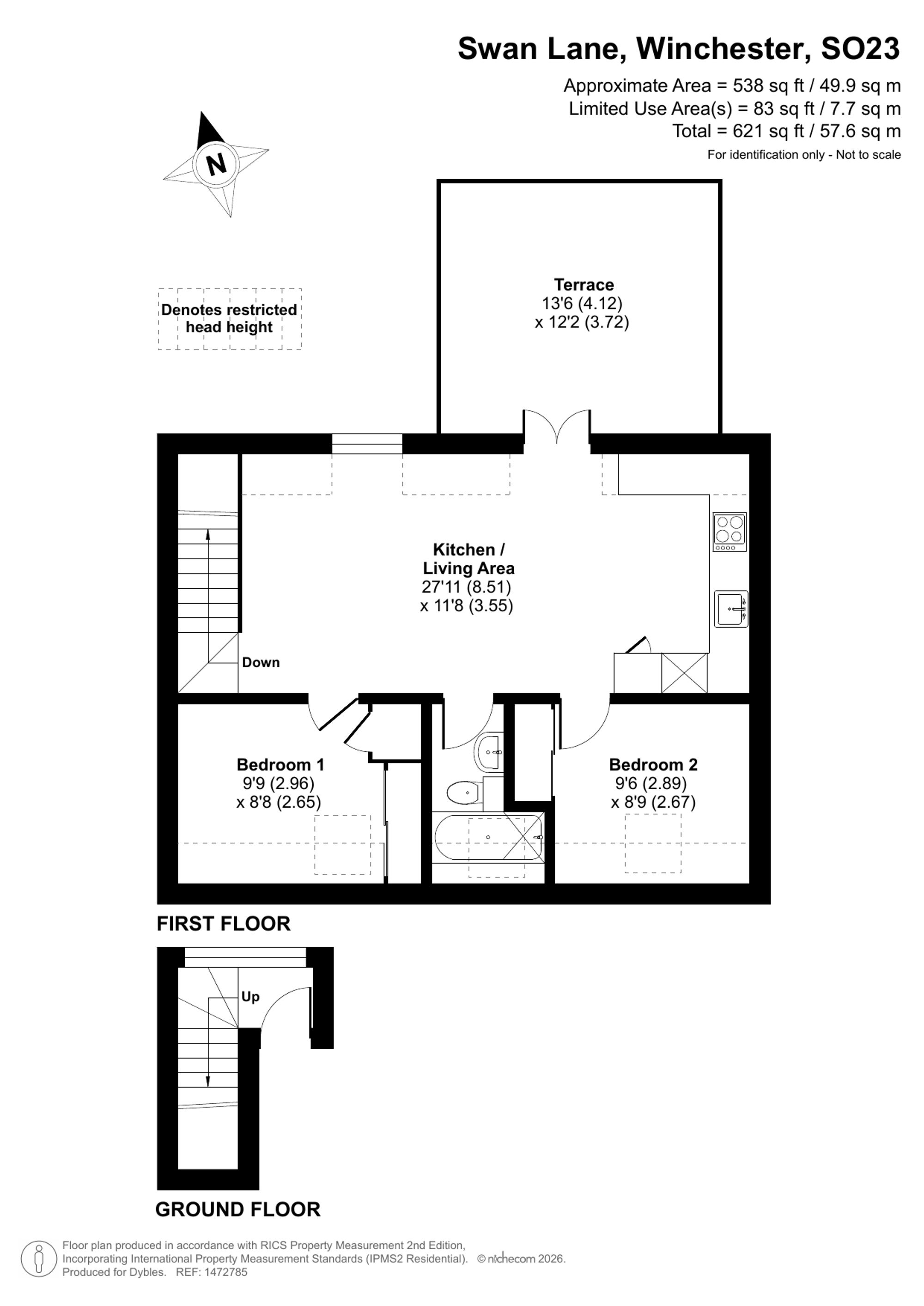 7 Jubilee House 1-3 Swan Lane, Winchester floorplan