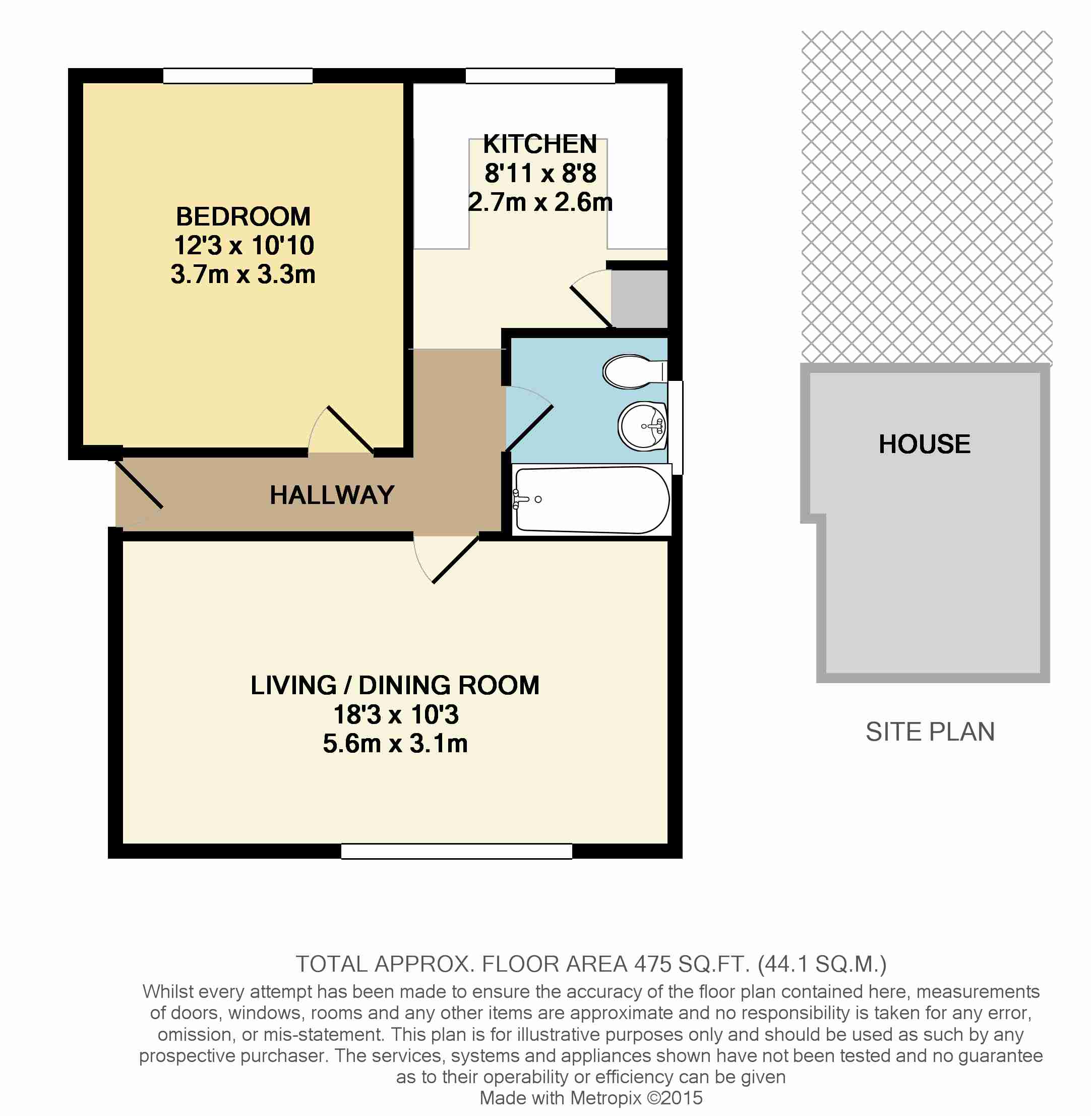 16, Madeline Close, Poole floorplan