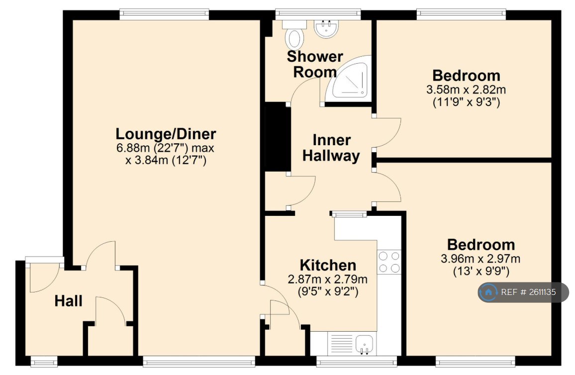 Williton Crescent, Weston-Super-Mare floorplan