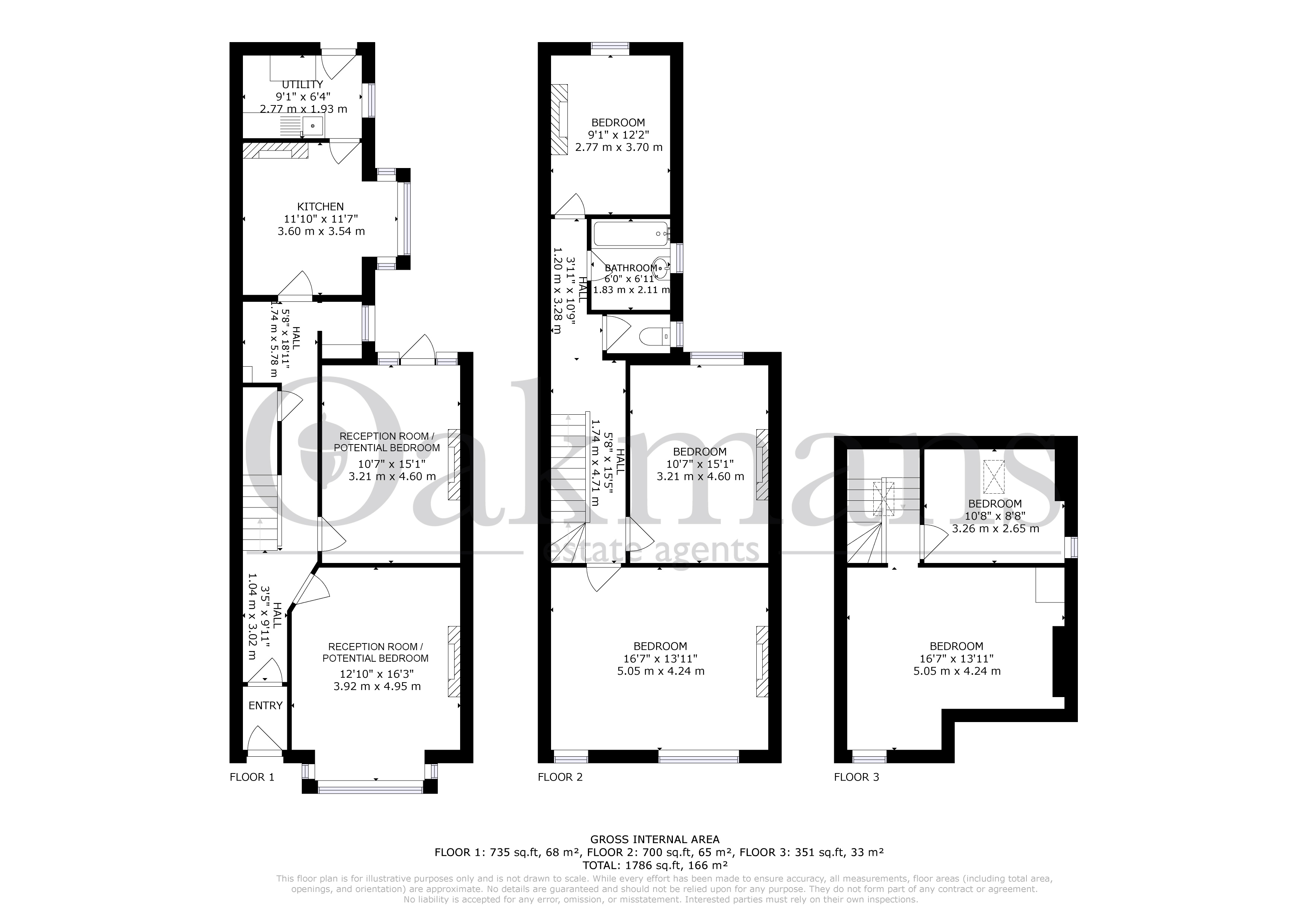 9, HALLEWELL ROAD, BIRMINGHAM floorplan