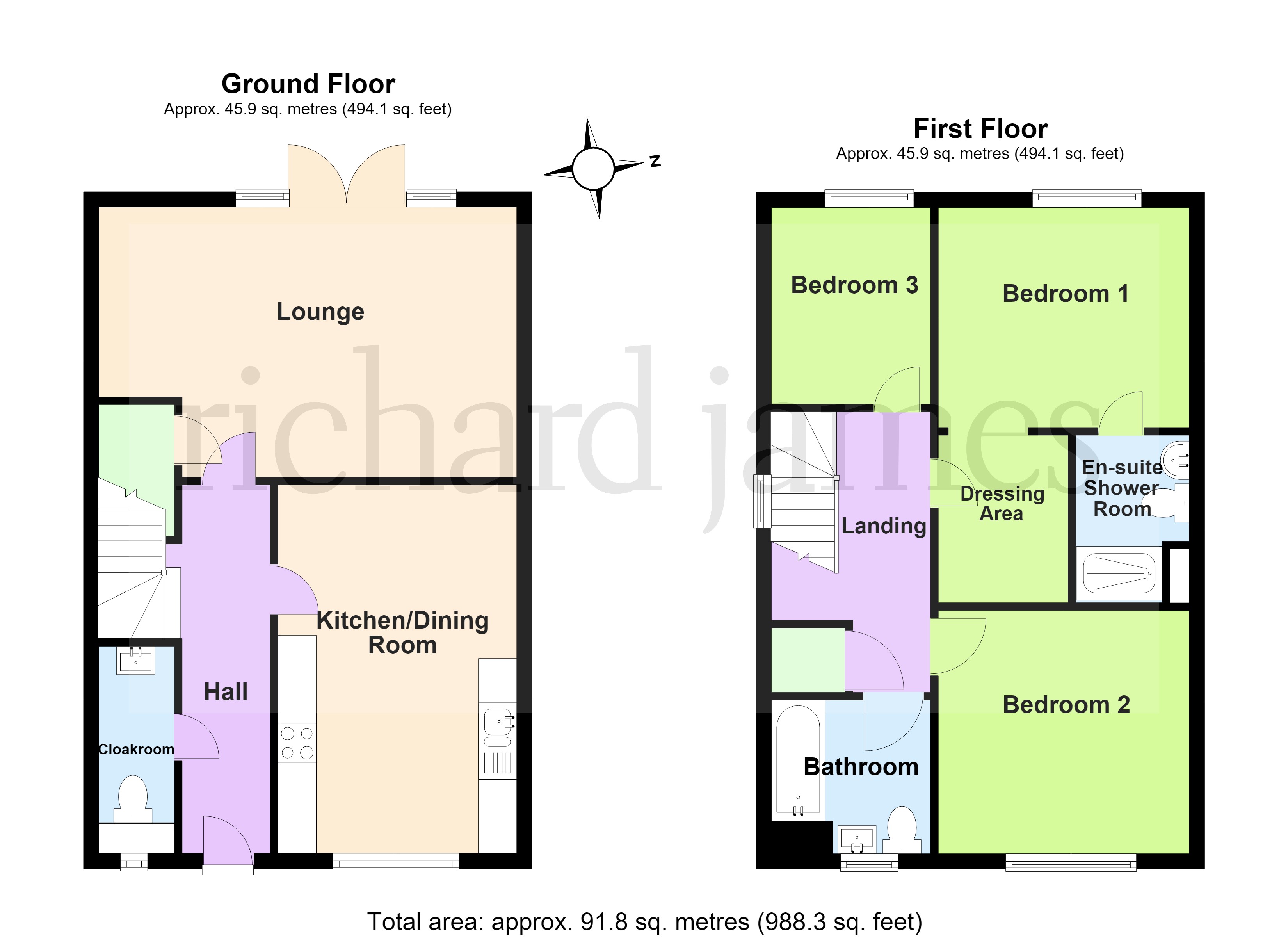 13, Richards Street, Raunds floorplan