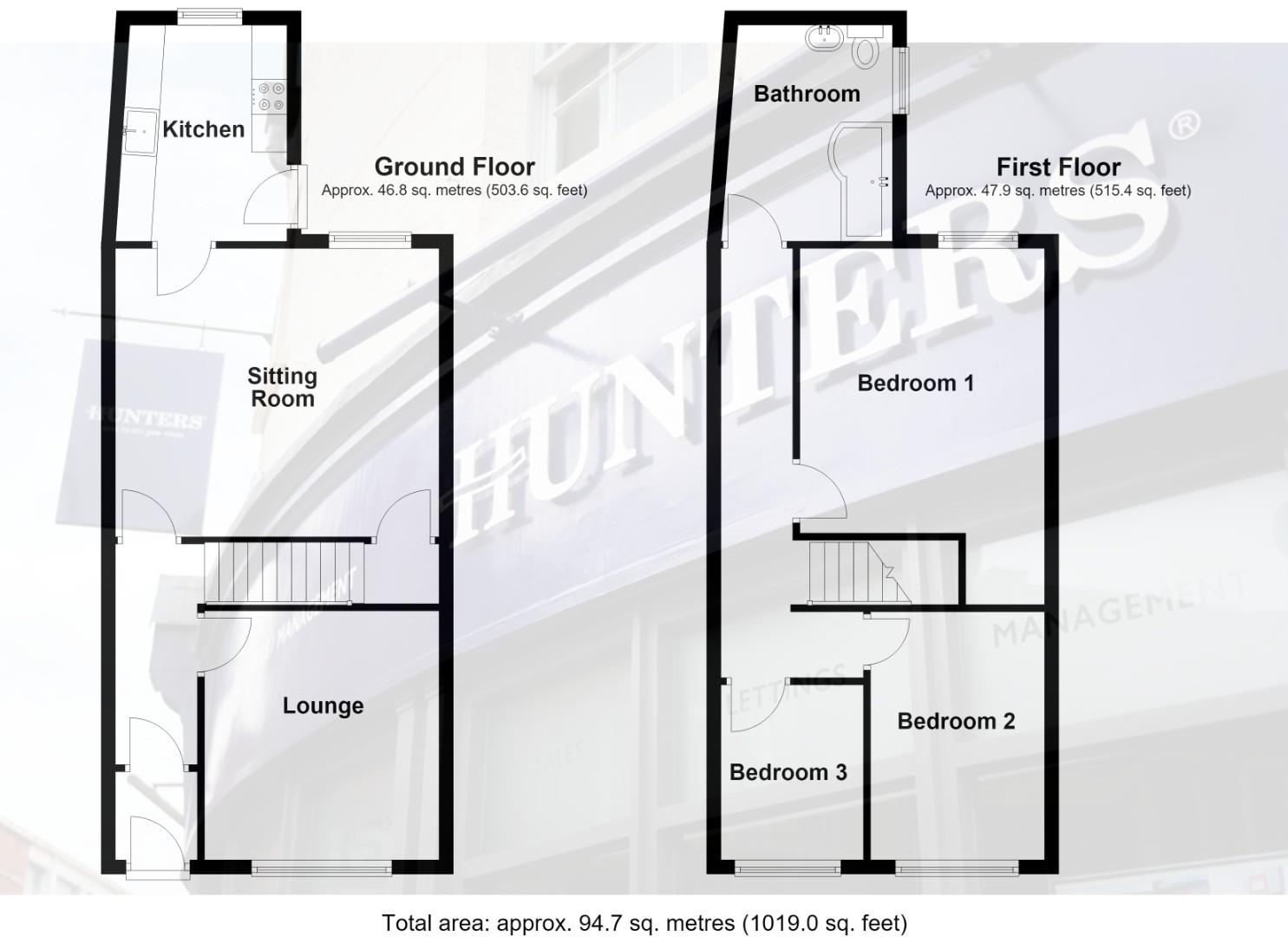 52, Marsh House Lane, Darwen floorplan