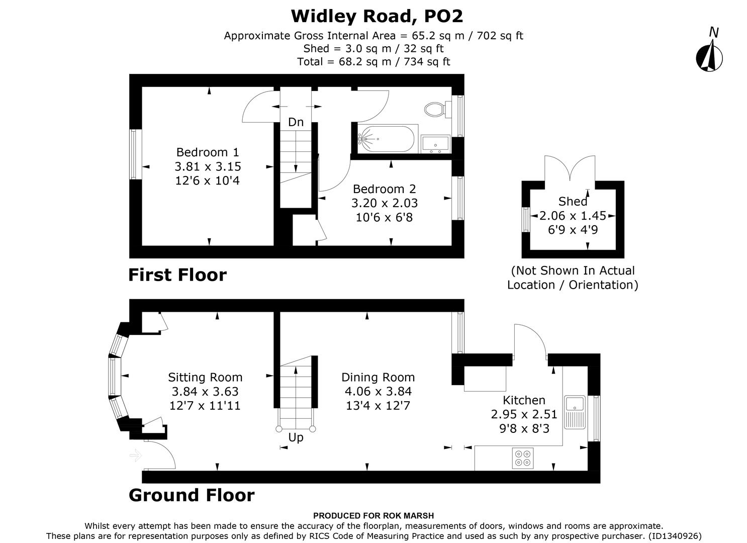 35, Widley Road, Portsmouth floorplan
