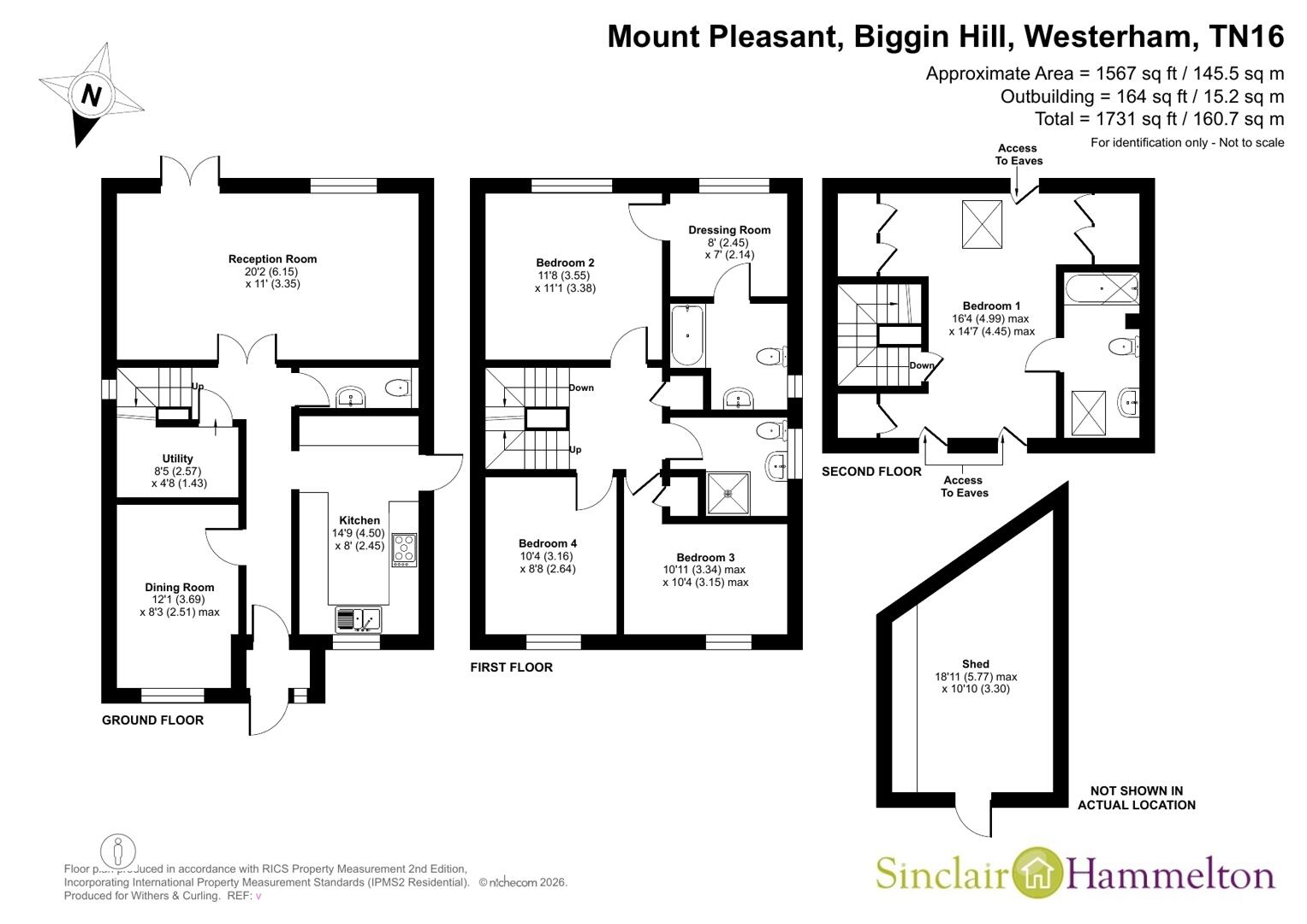 31, Mount Pleasant, Westerham floorplan