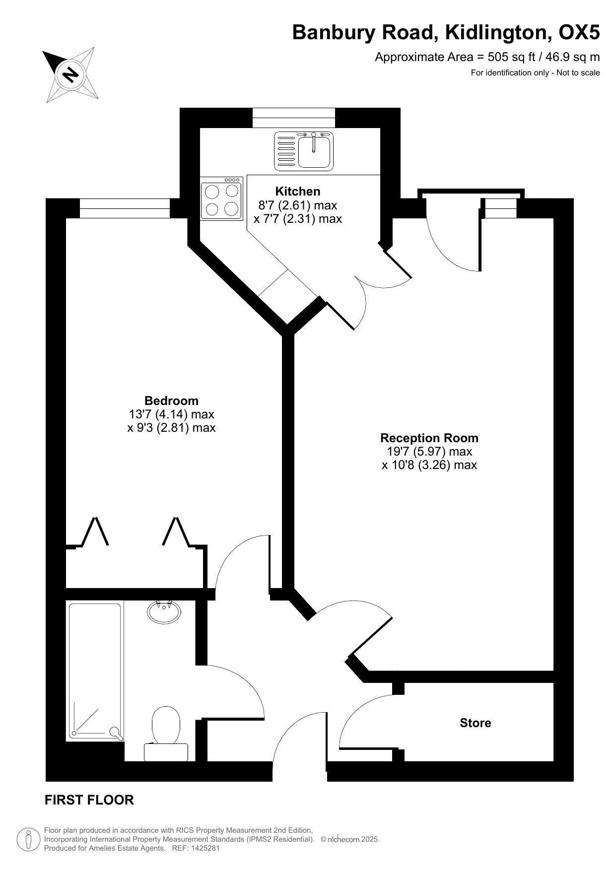 26 Cherwell Court, Cherwell Court, Banbury Road, Kidlington floorplan
