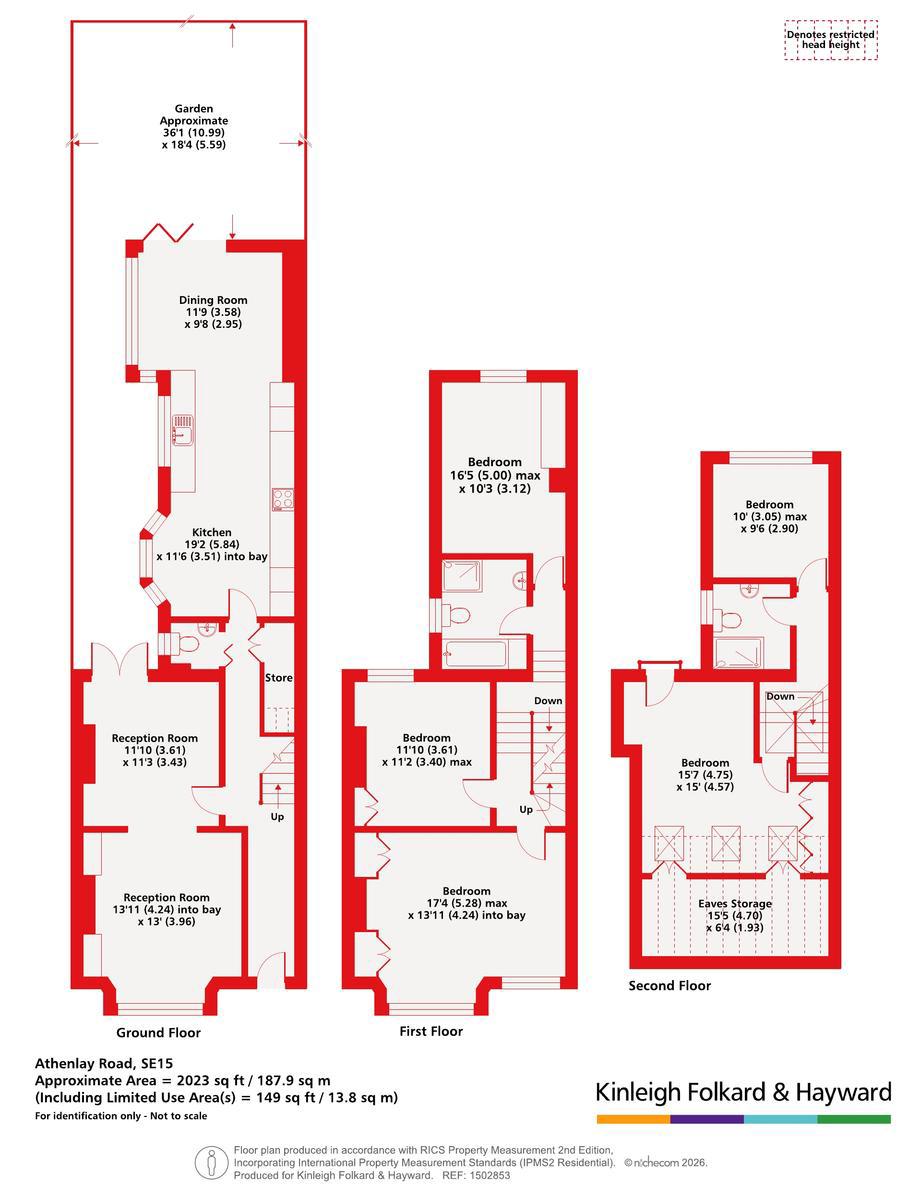 51, Athenlay Road, London floorplan