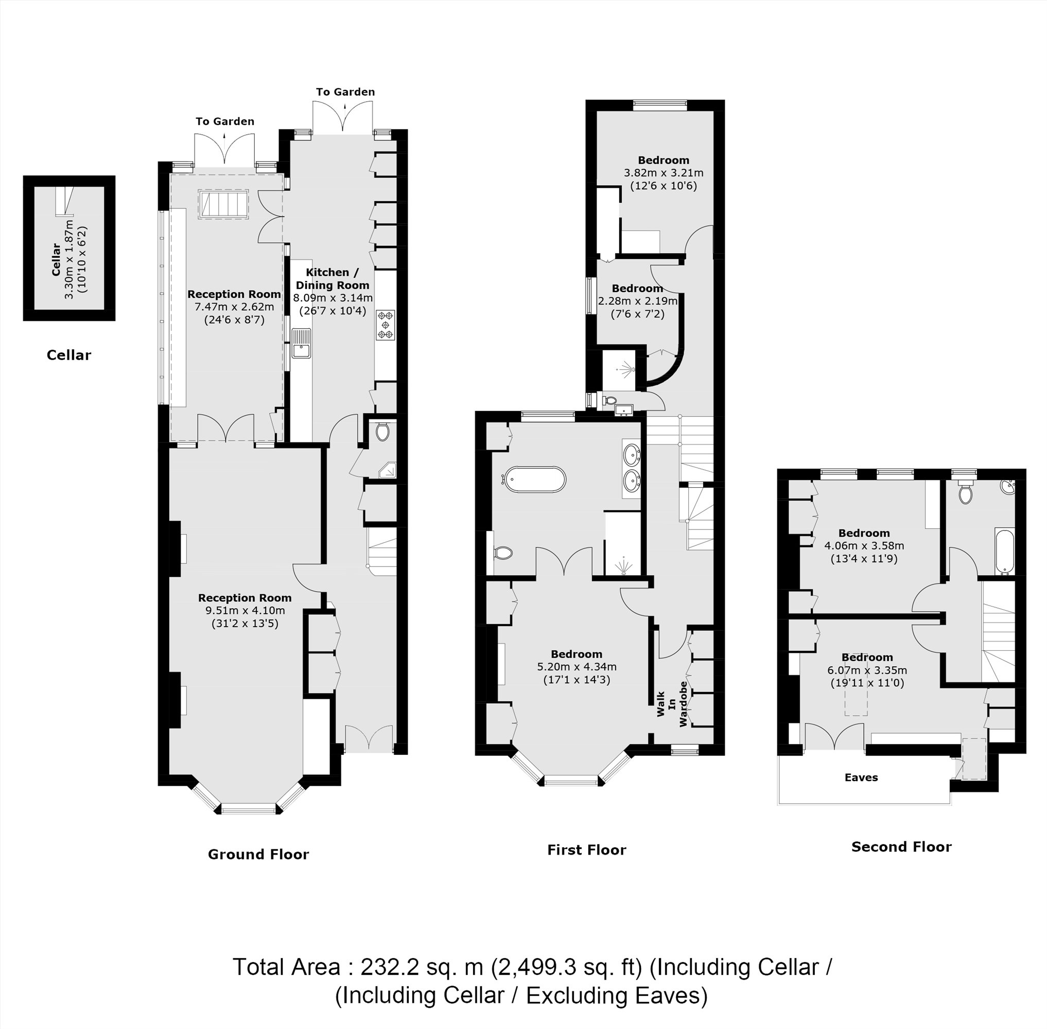 6, Skardu Road, London floorplan