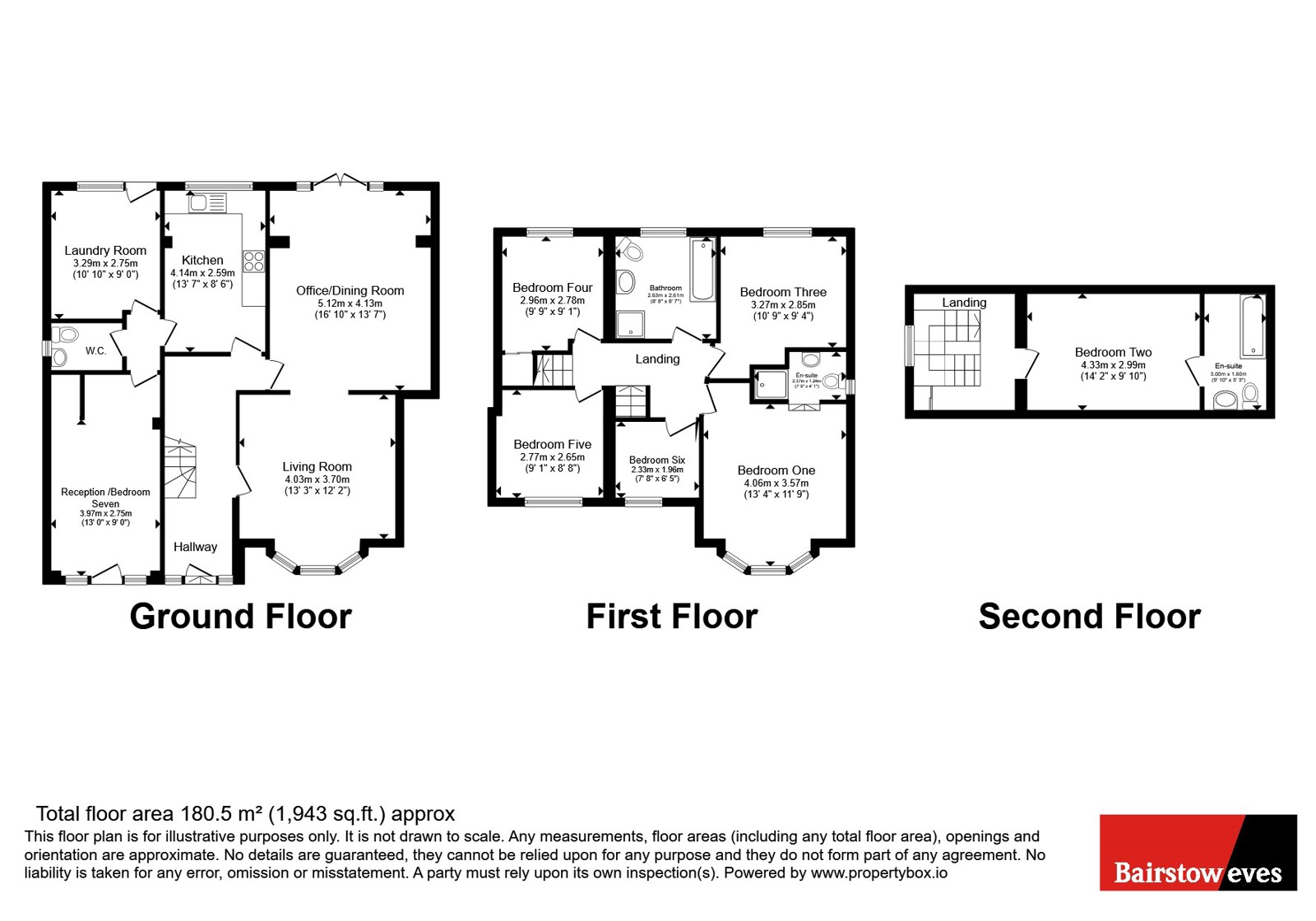 257, Park Road, Cambridgeshire floorplan