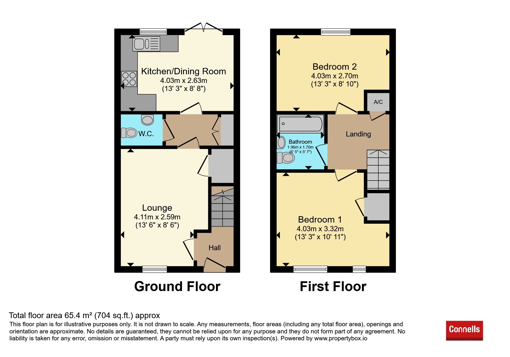 10, Herwin Close, WARWICK floorplan