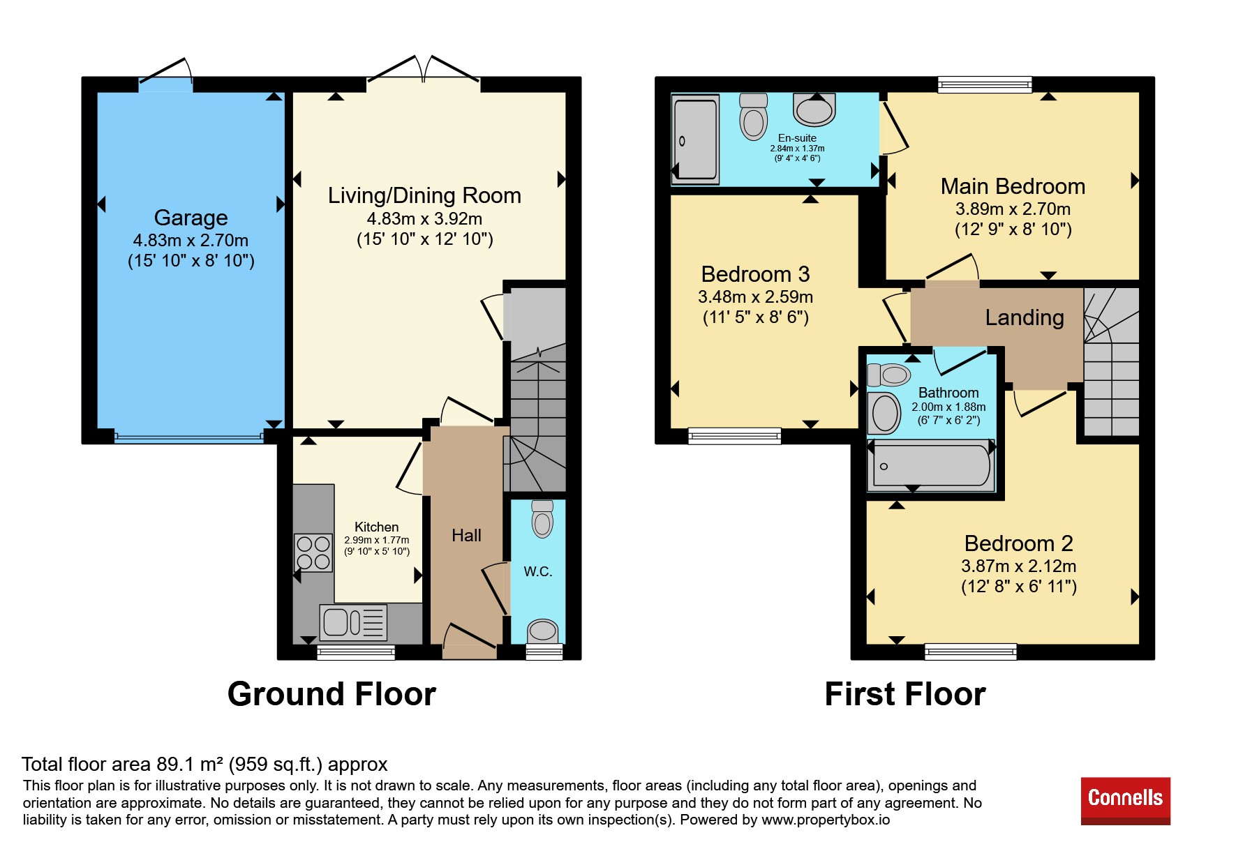 2, Gorsey Close, Rugeley floorplan