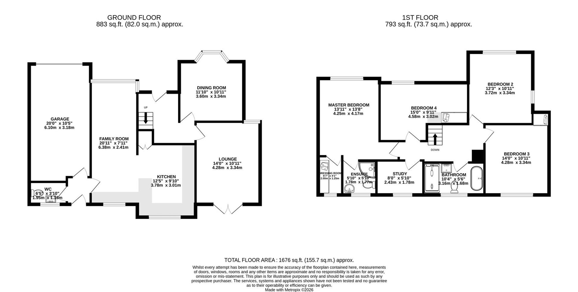 94 Nethermoor Road, Chesterfield floorplan